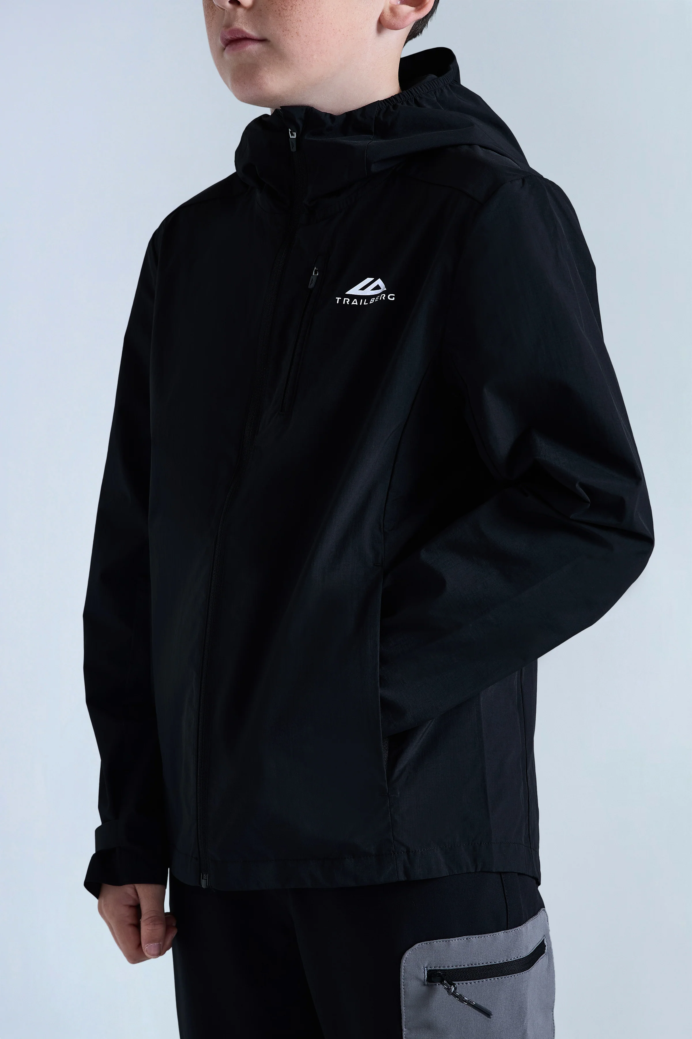 Boys Cerro Weather Jacket - Black - Image 3