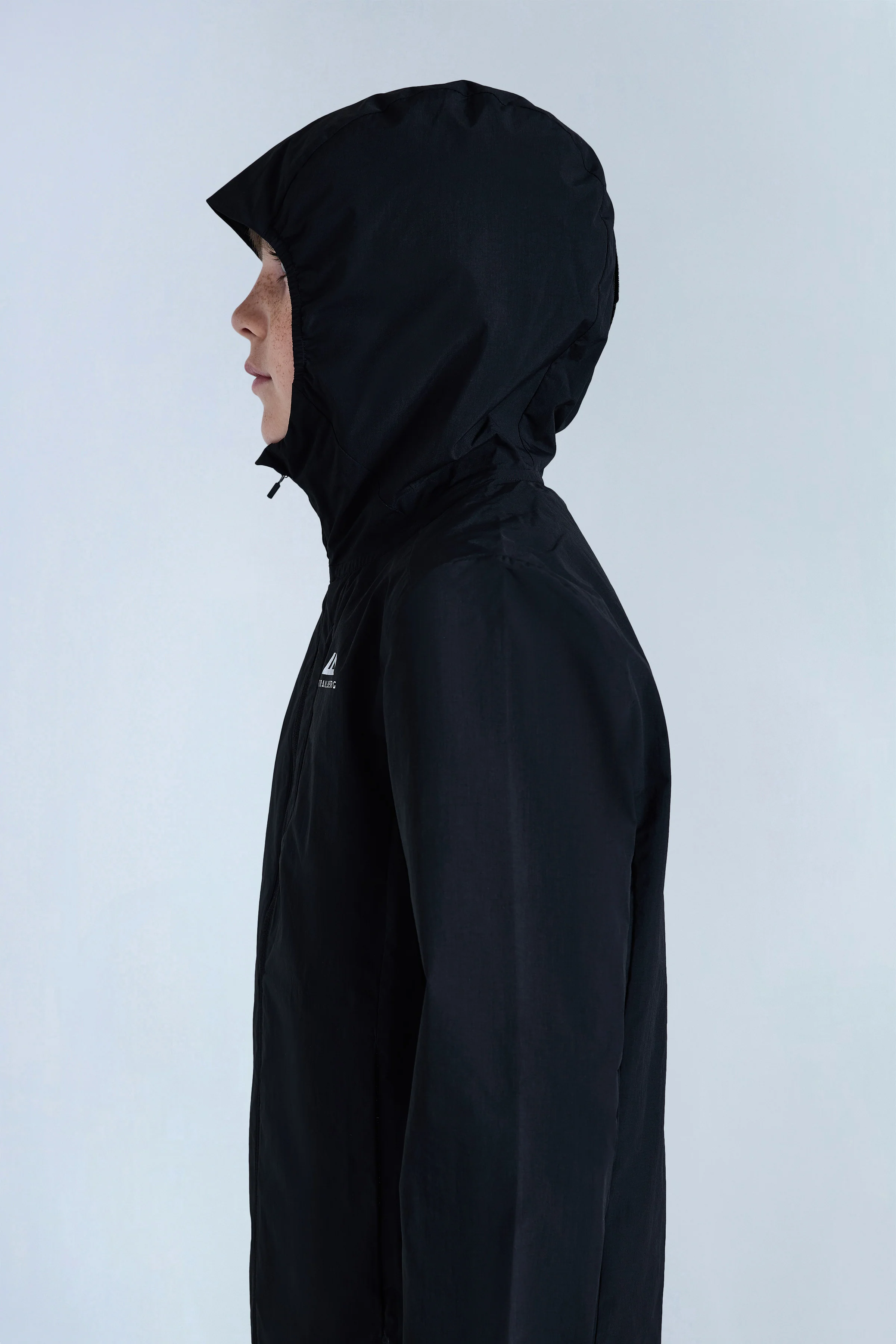 Boys Cerro Weather Jacket - Black - Image 4