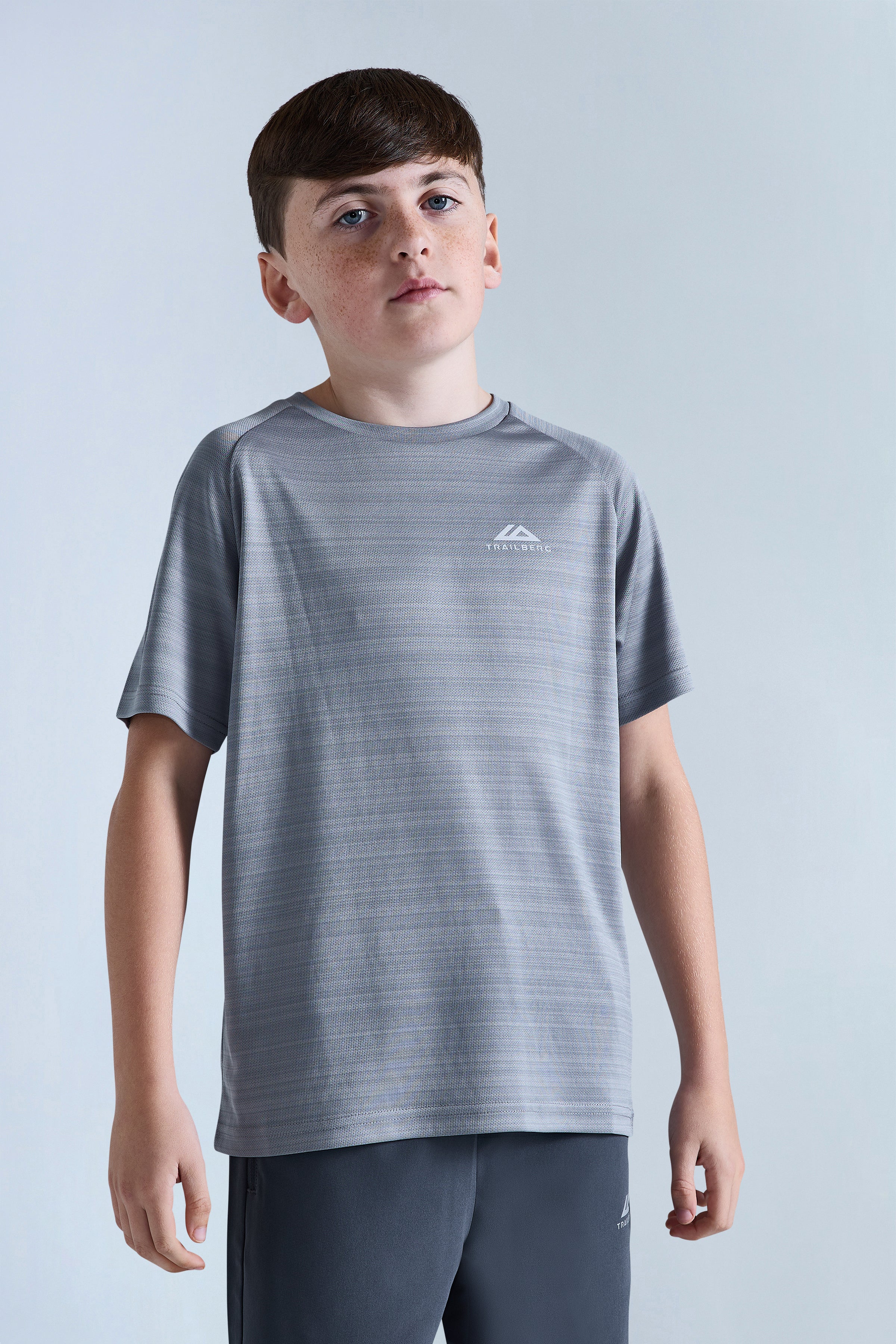 Boys Cloud 2.0 Tee - Moon Grey/Iron Grey
