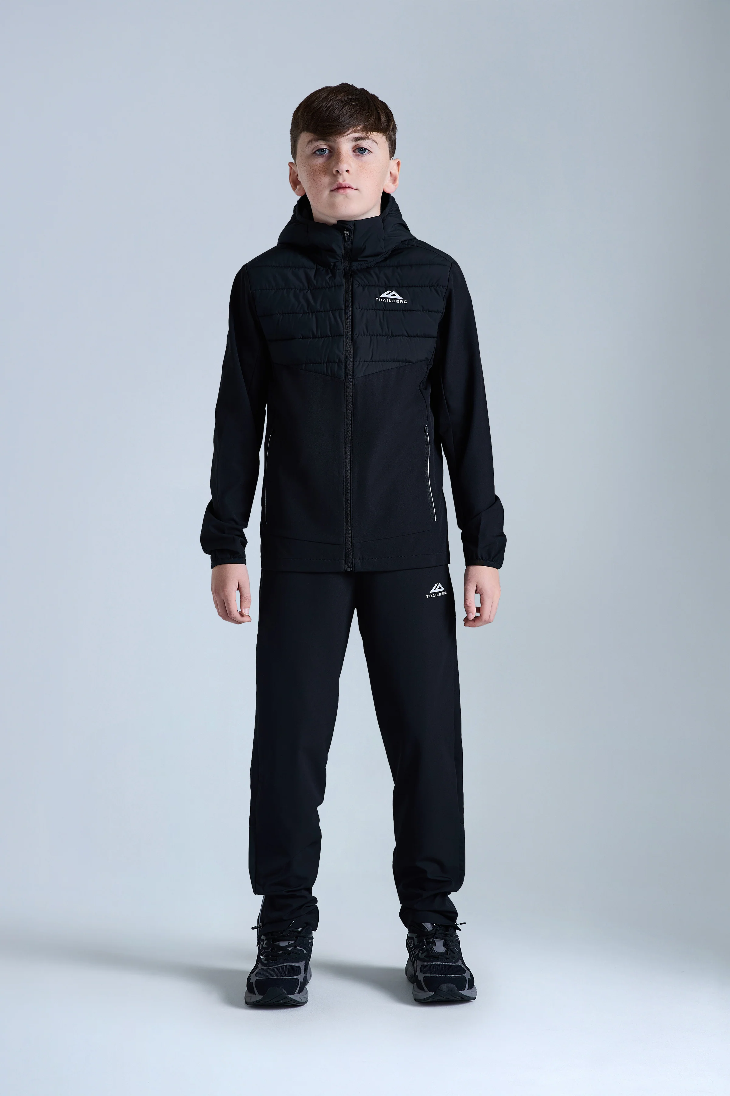 Boys Dune Hybrid  Hood - Black - Image 4
