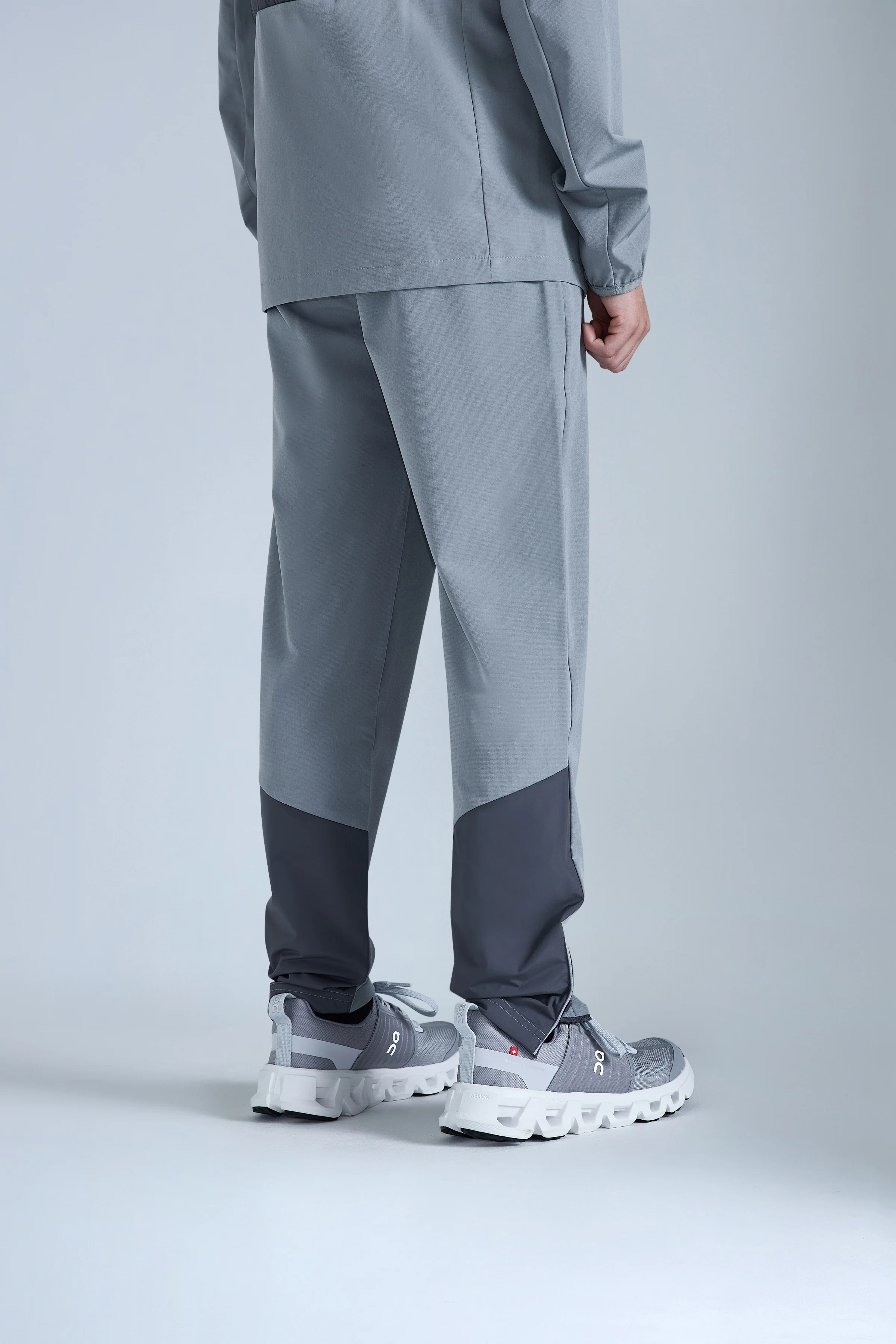 Boys Dune Hybrid Woven Pant - Moon Grey/Iron Grey - Image 3