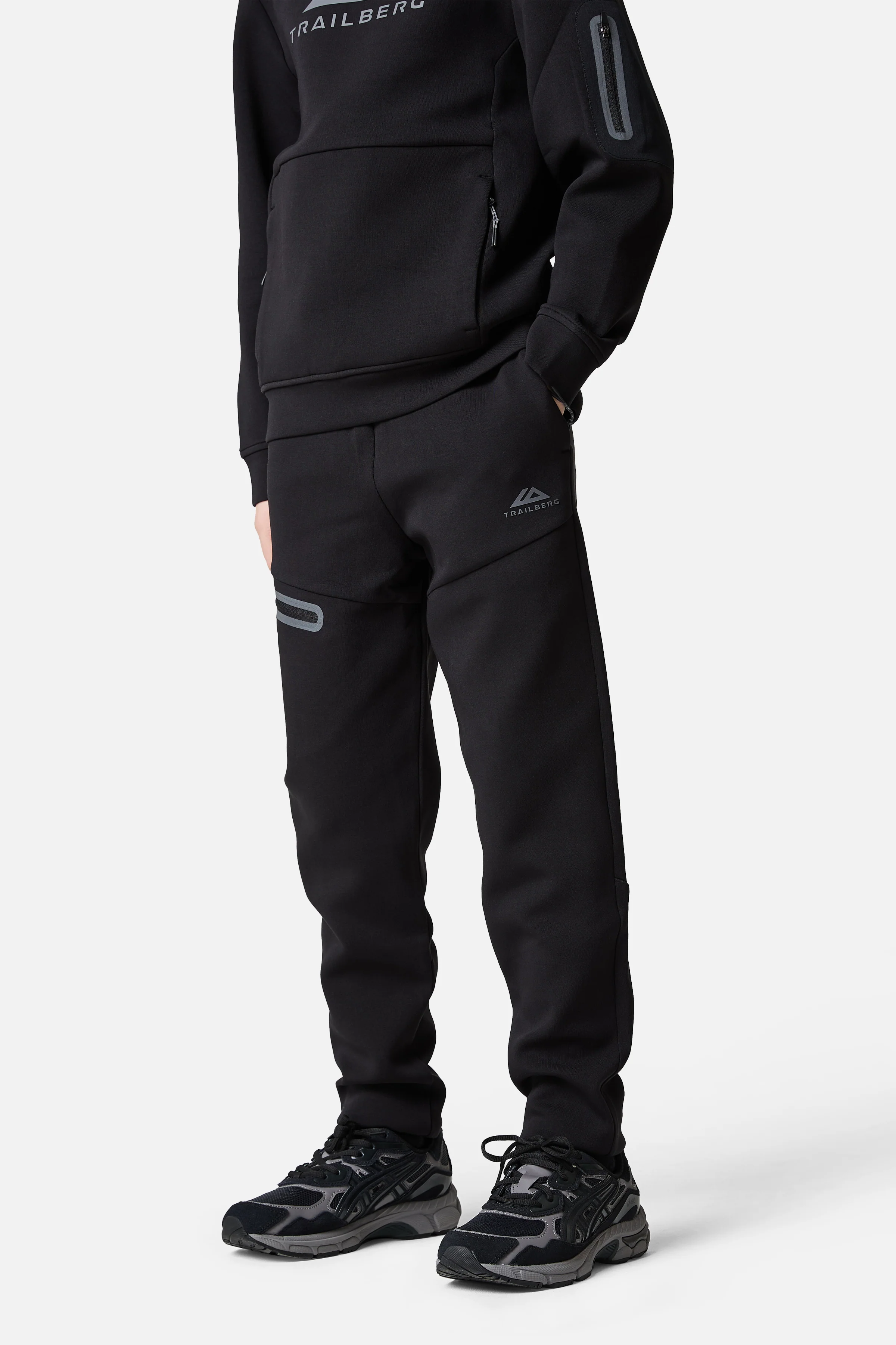 Boys Ignite Poly Fleece Pant - Black