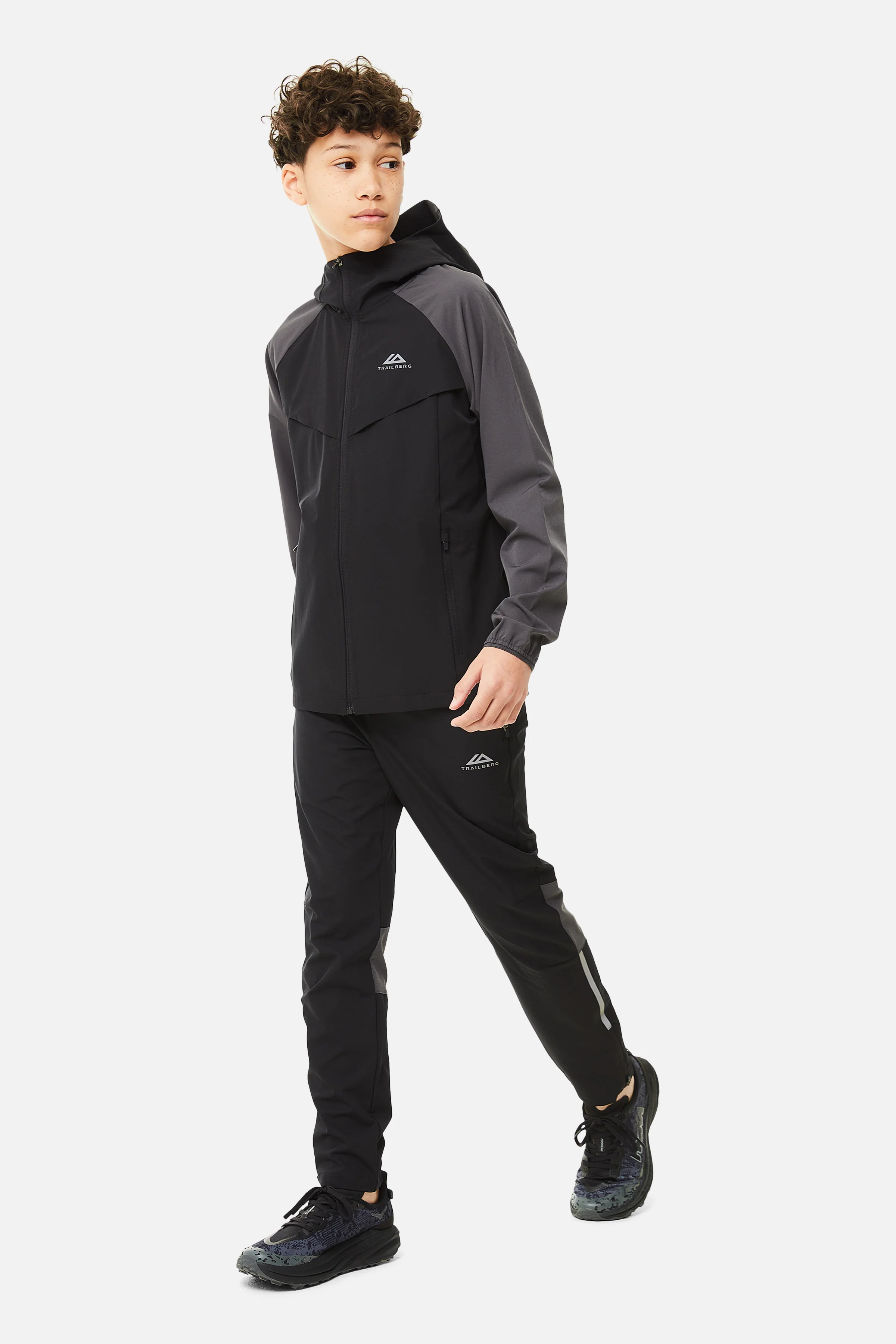 Boys Rapid Keyline Pant - Black/Volcano Grey - Image 4