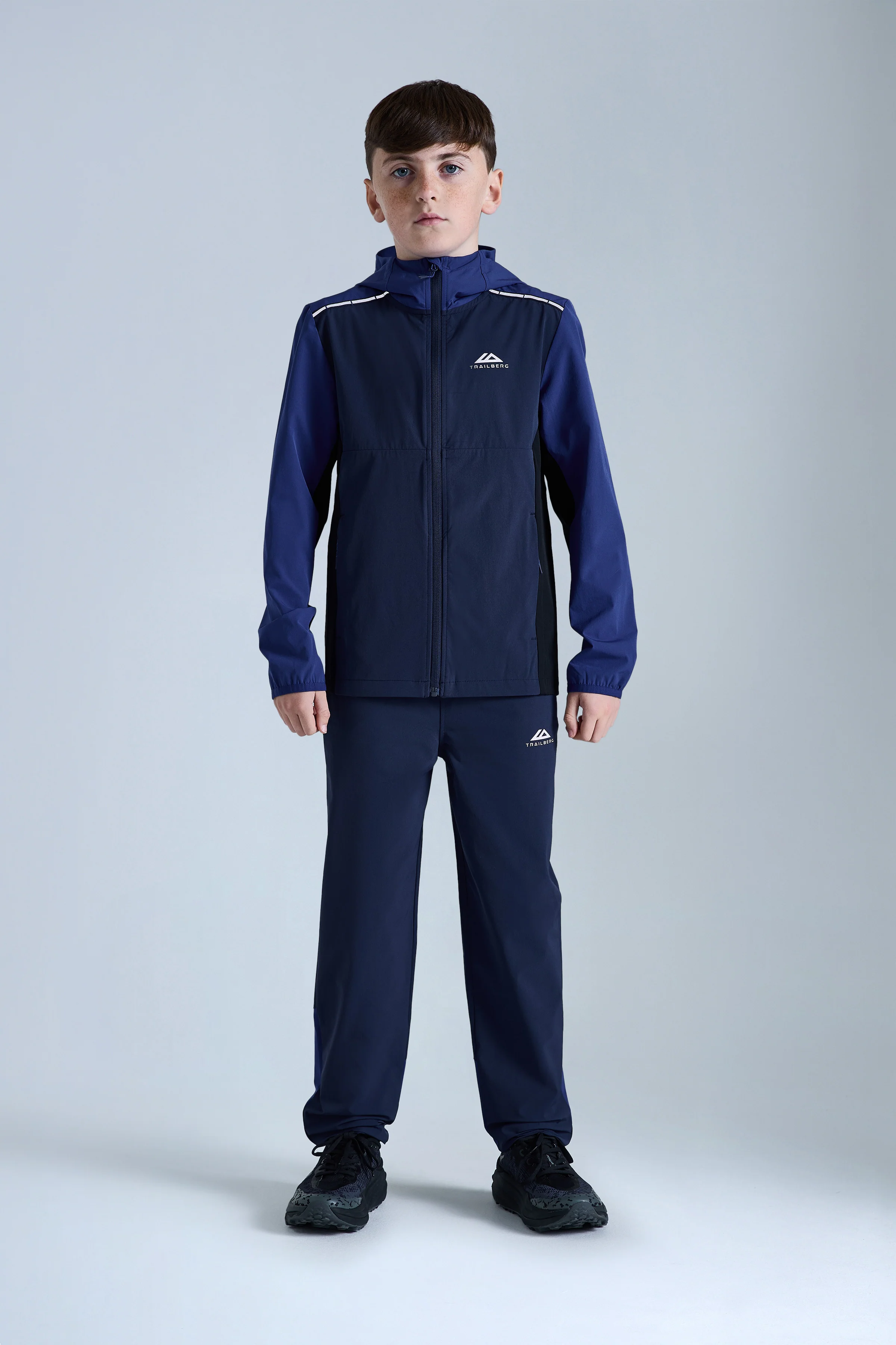 Boys Triathlon 2.0 Hood - Navy Blue/Space Blue/Black - Image 5