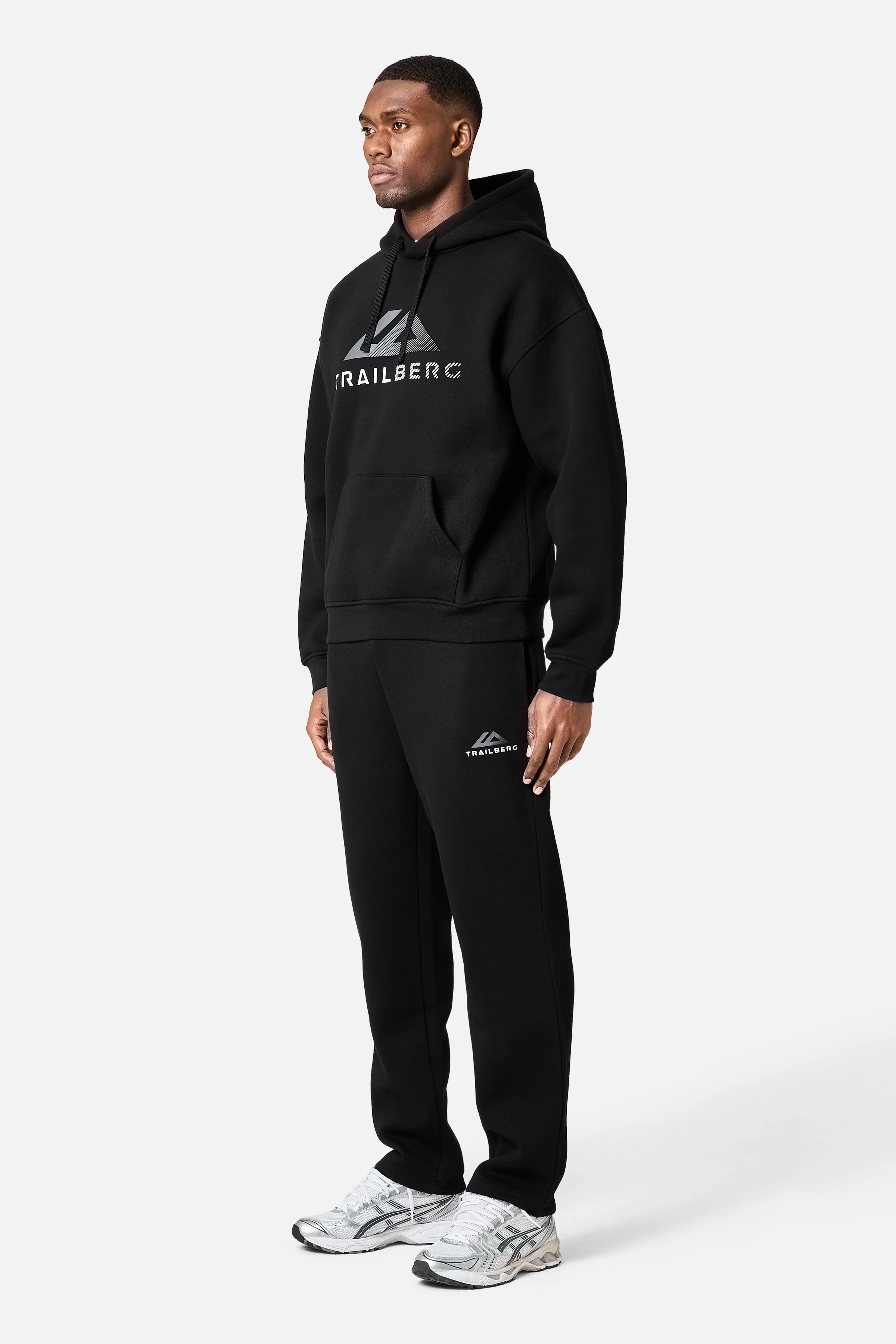 Fraction Straight Leg Jogger - Black - Image 3