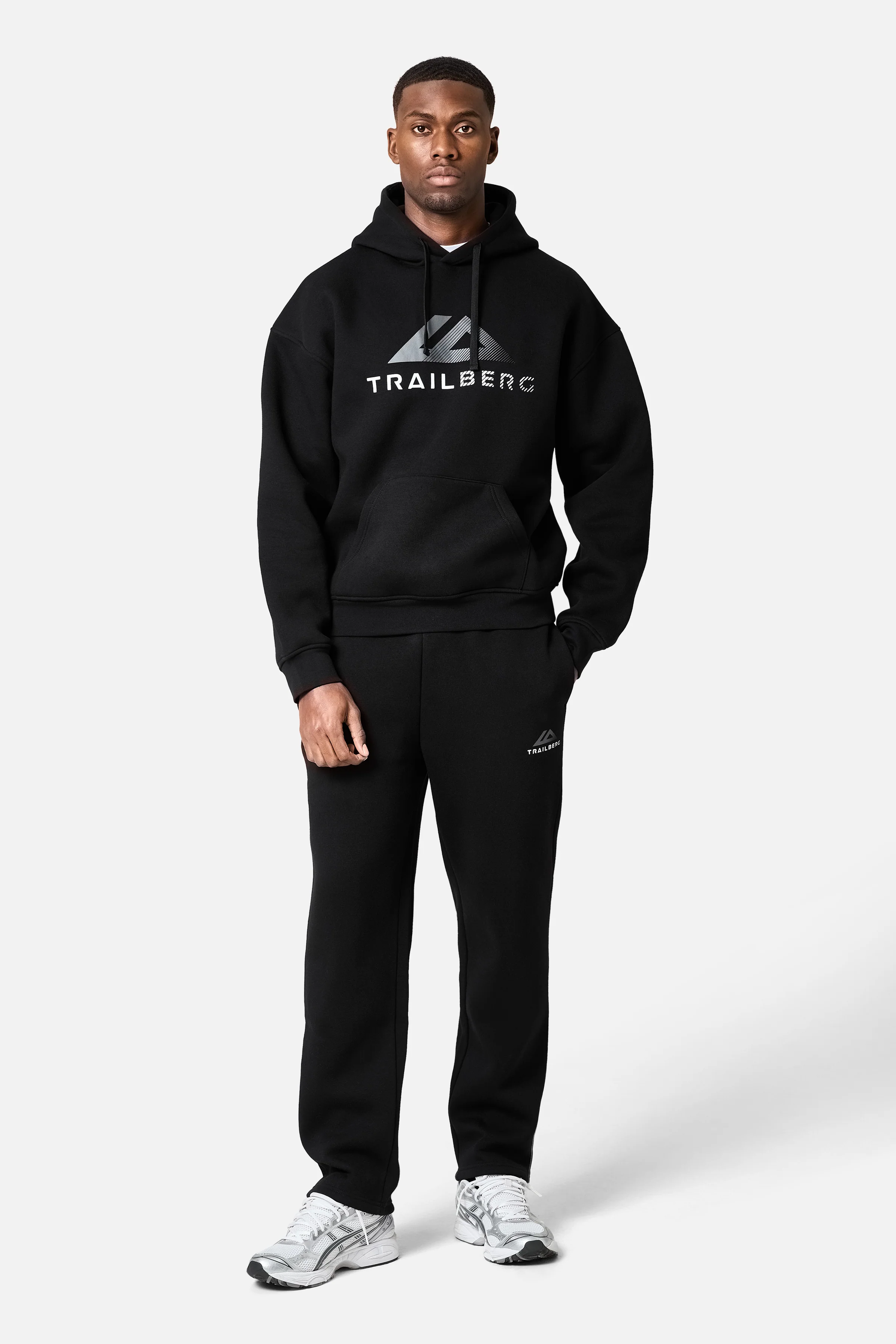 Fraction Straight Leg Jogger - Black - Image 4