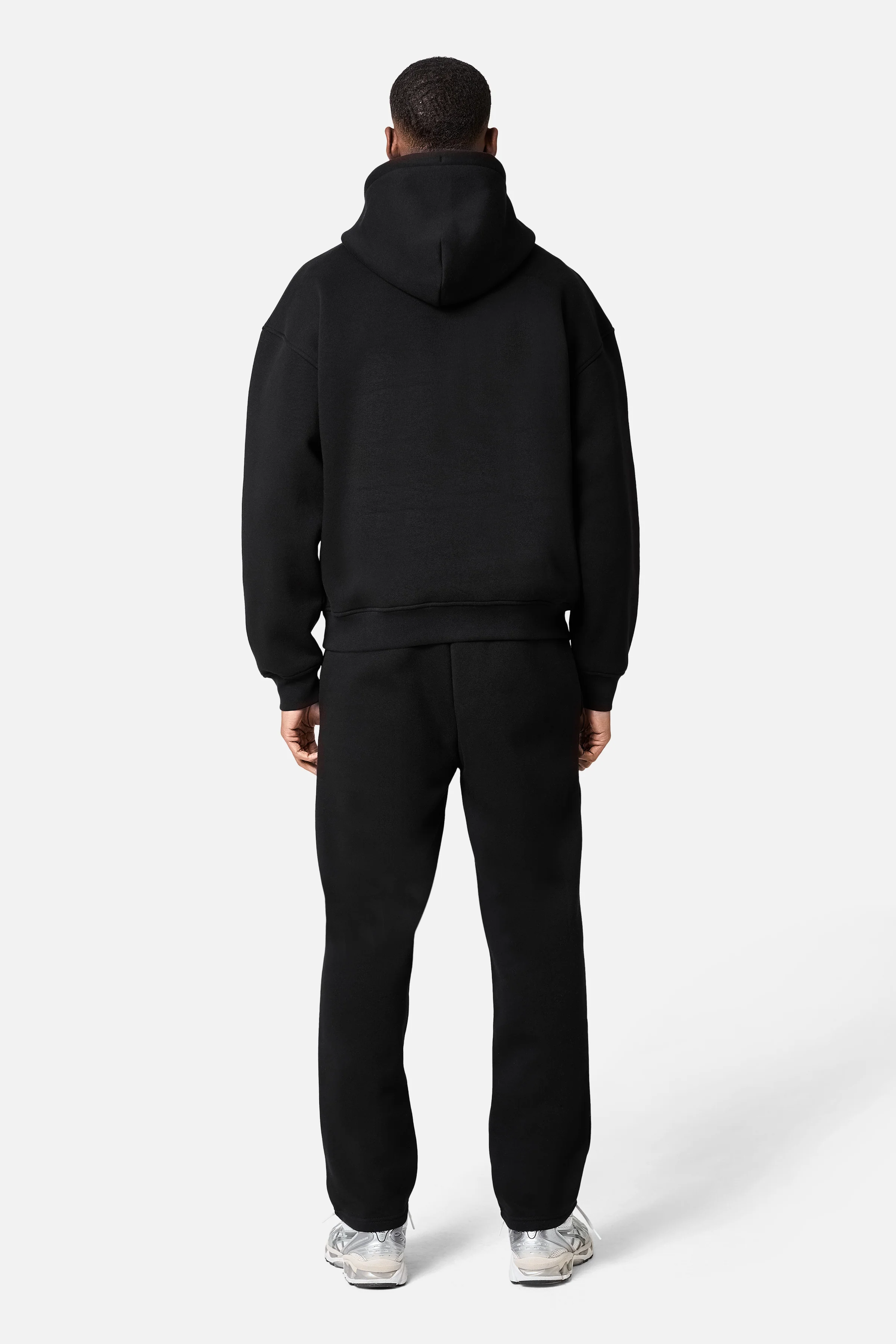 Fraction Straight Leg Jogger - Black - Image 5