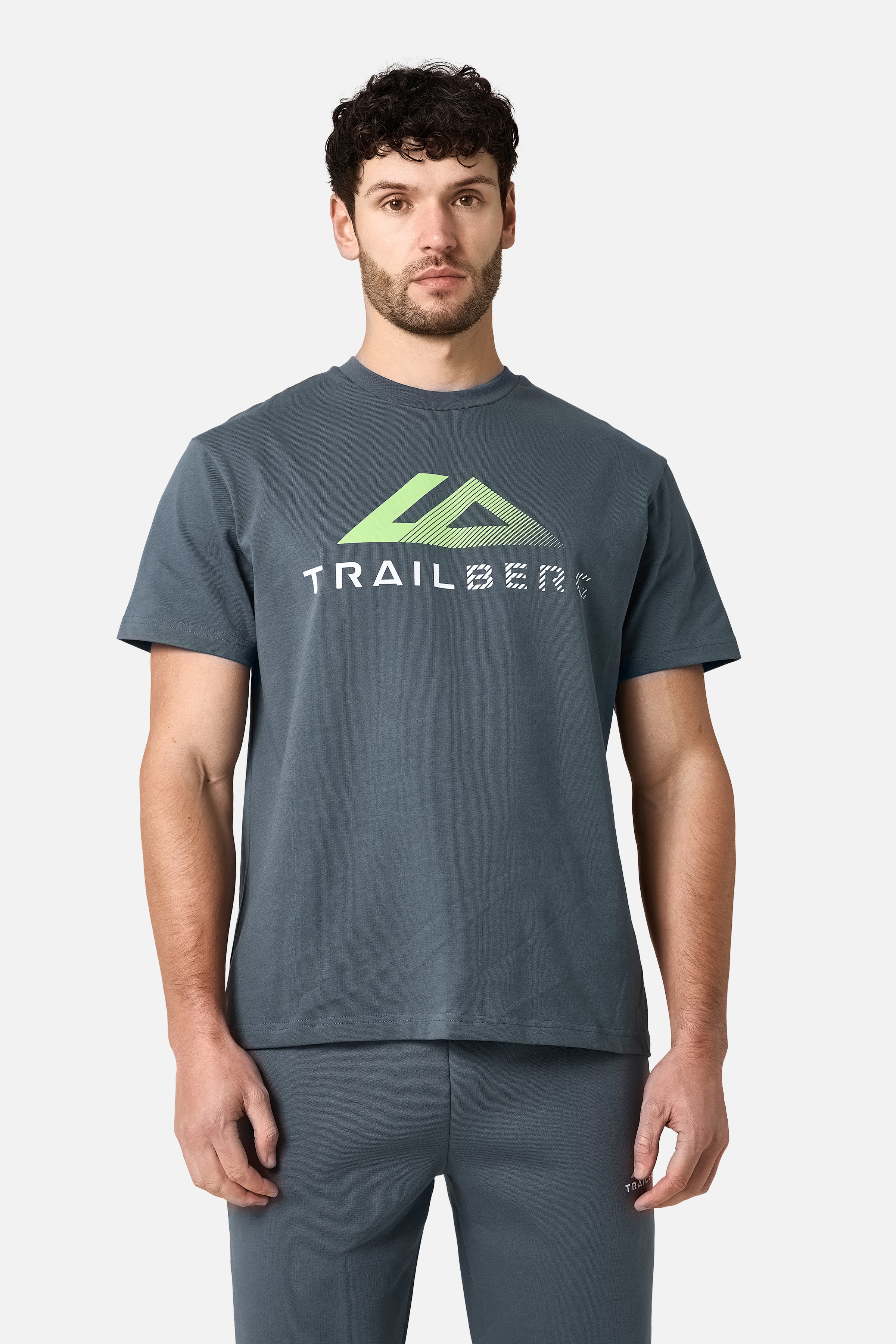 Fraction Tee - Storm Grey