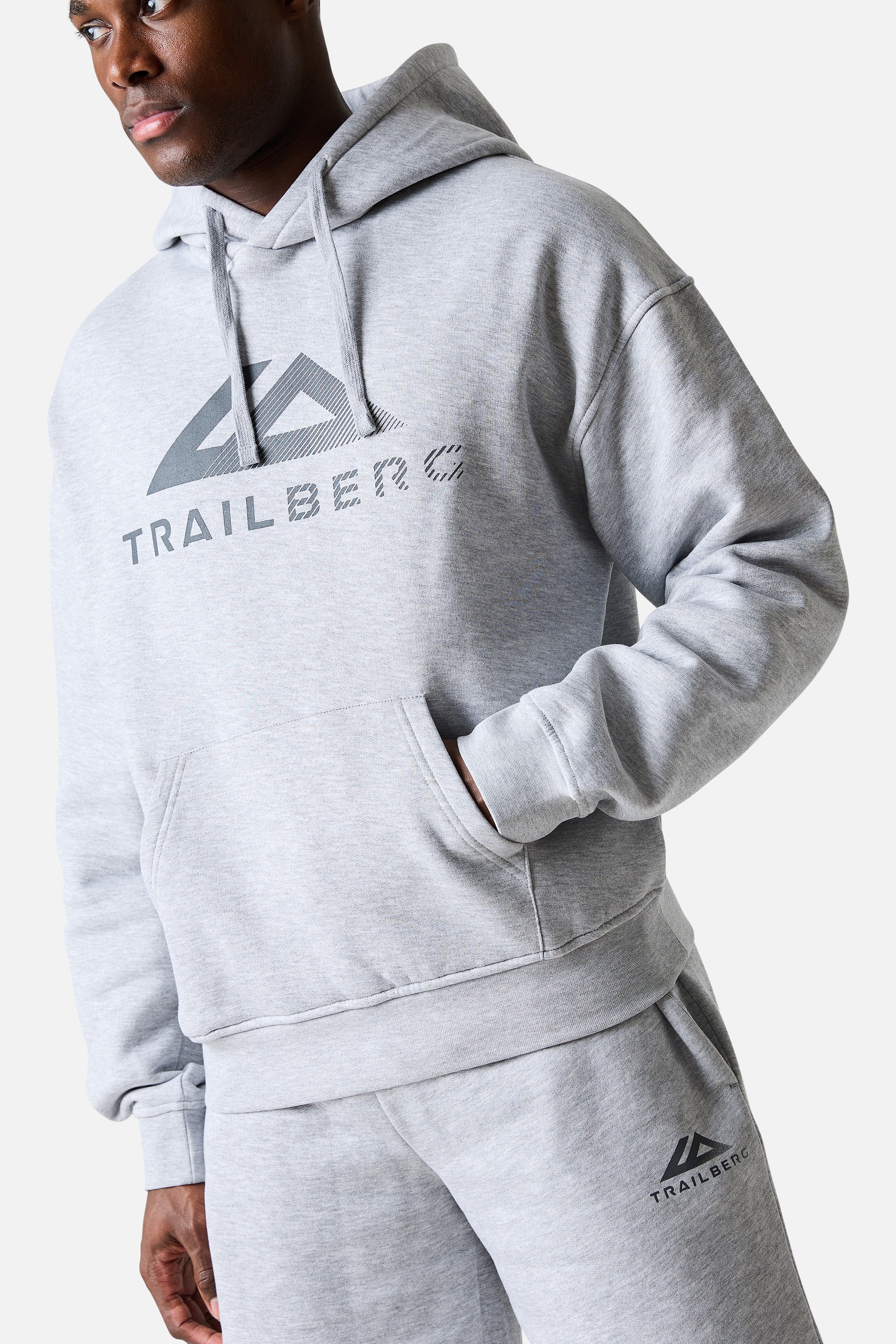Fraction Hood - Grey Marl - Image 3