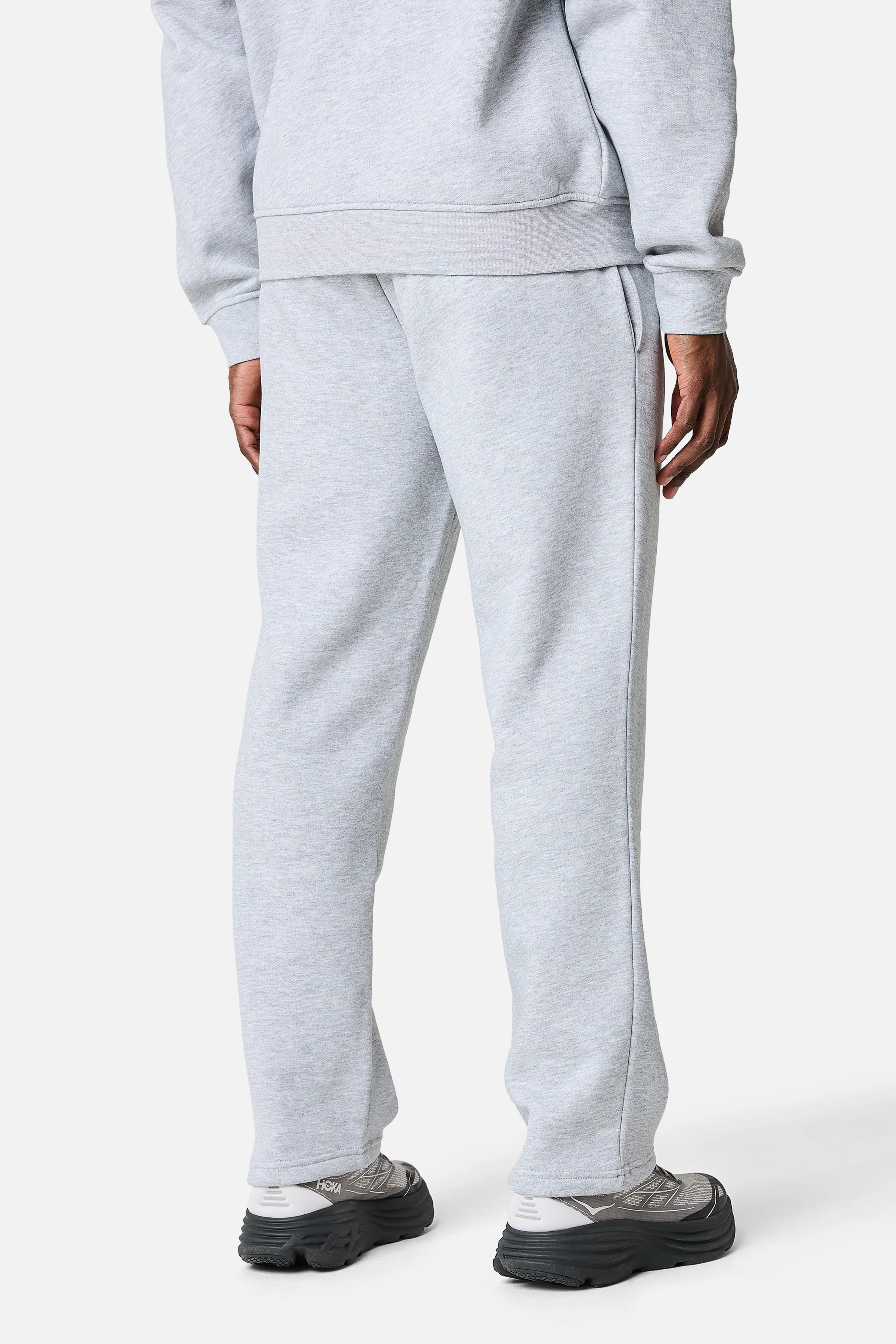 Fraction Straight Leg Jogger - Grey Marl - Image 6
