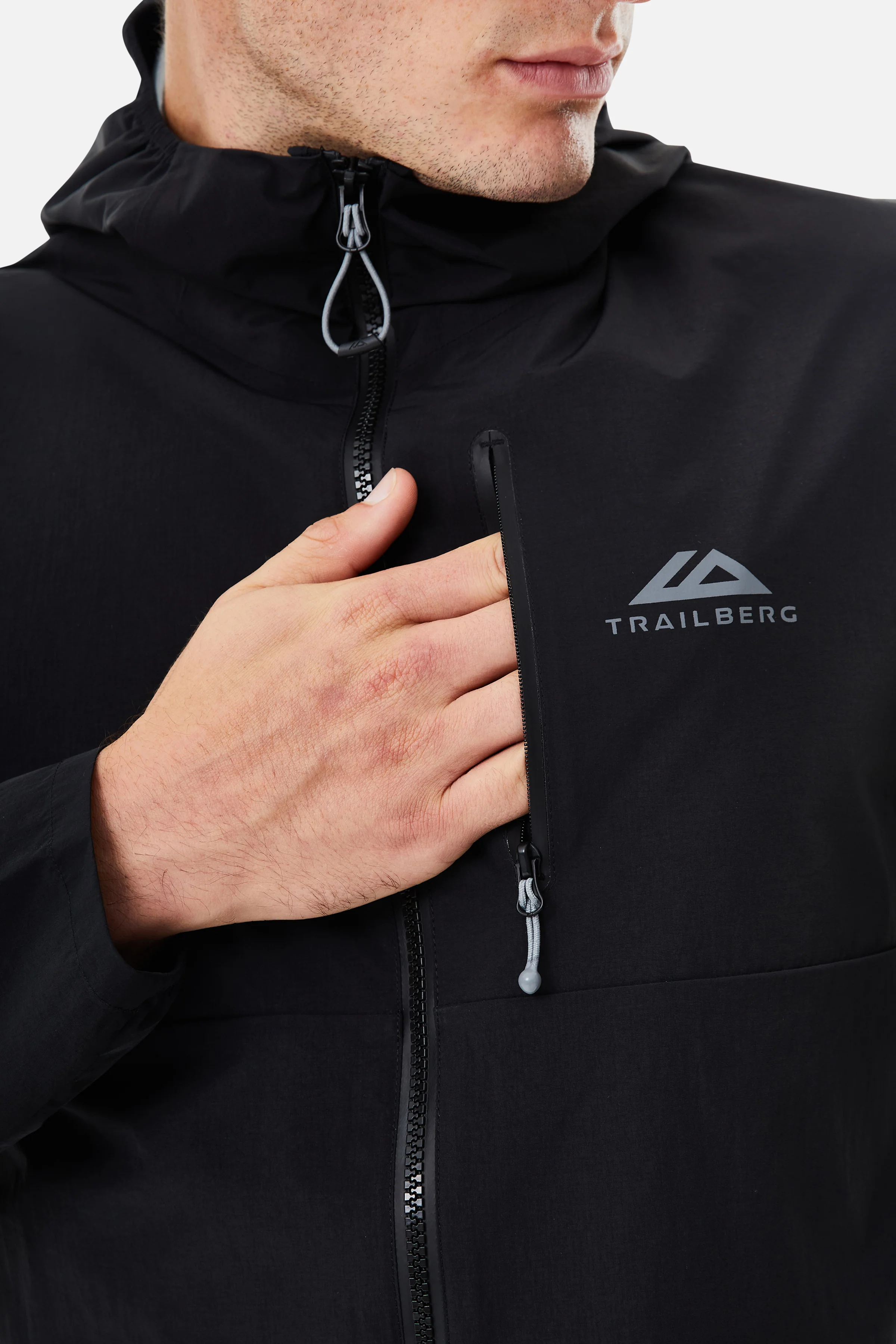 Longitude Shell Jacket - Black - Image 6