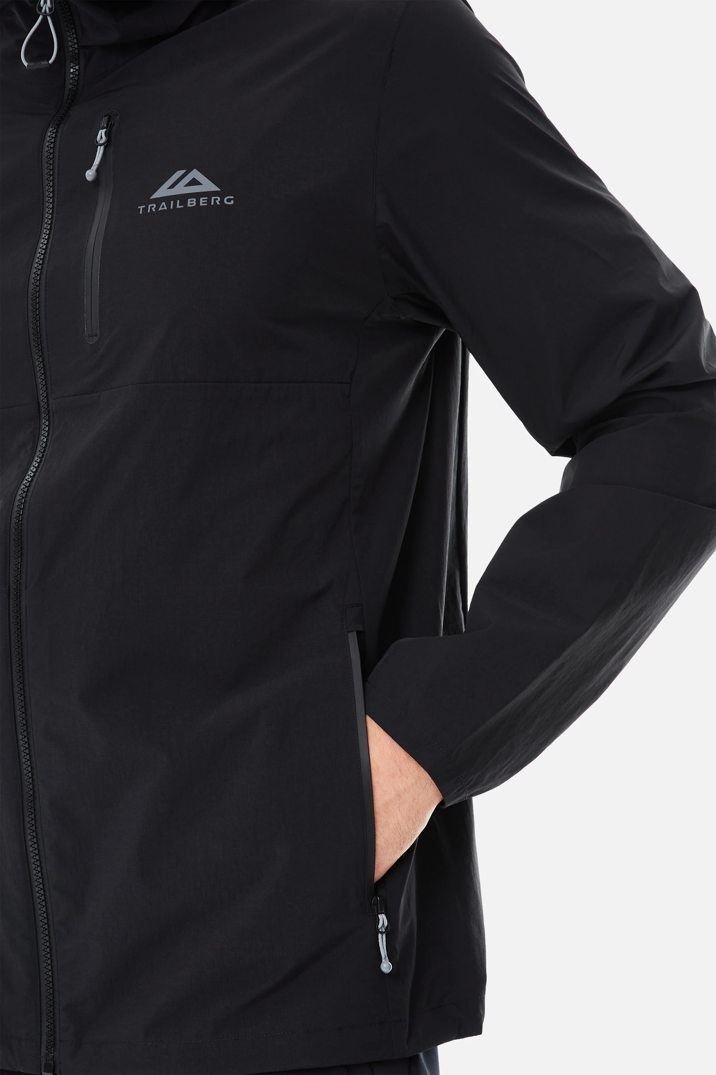 Longitude Shell Jacket - Black - Image 7