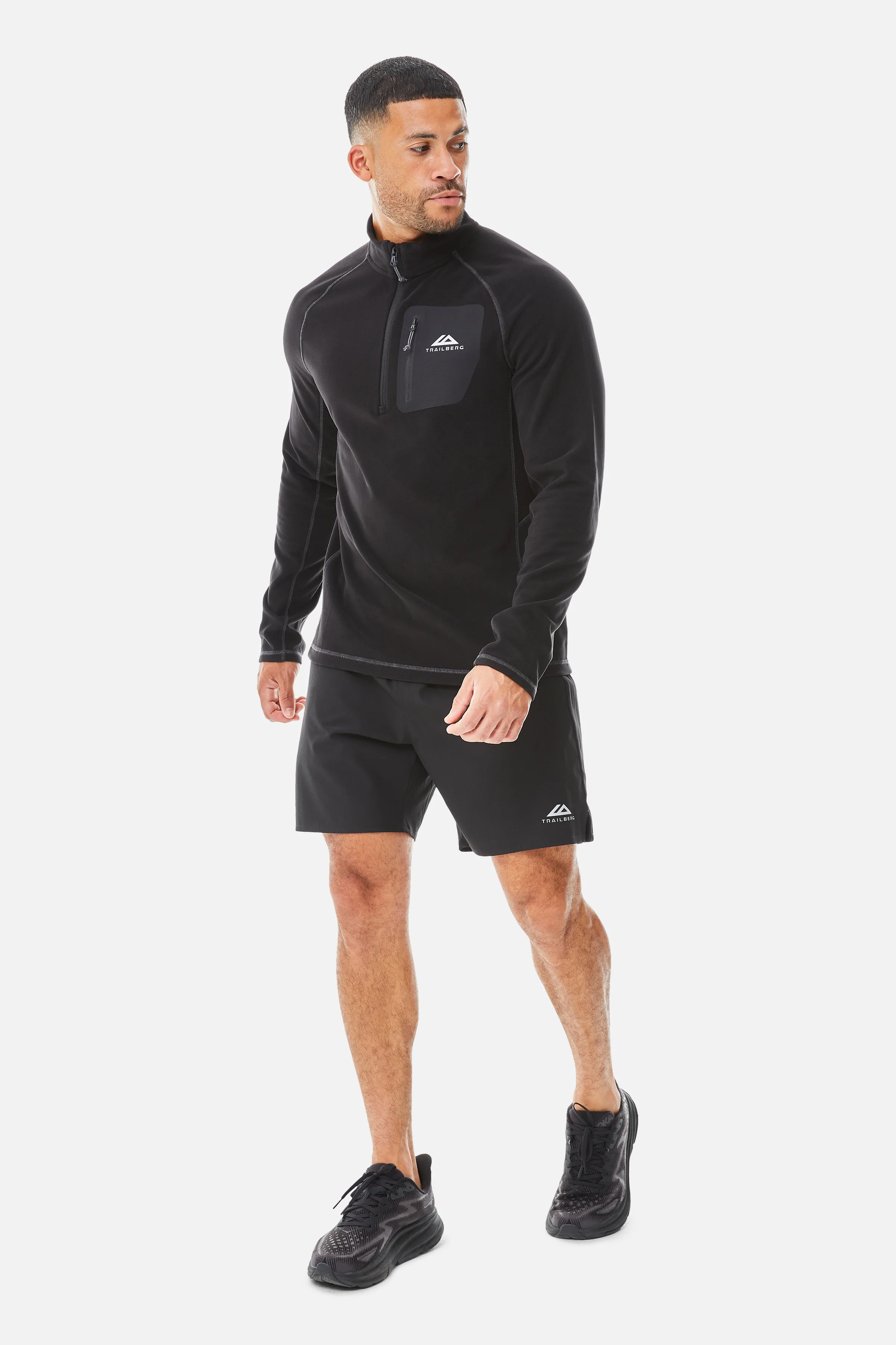 Radius Essentials 2.0 1/4 Zip Twinset - Black - Image 4