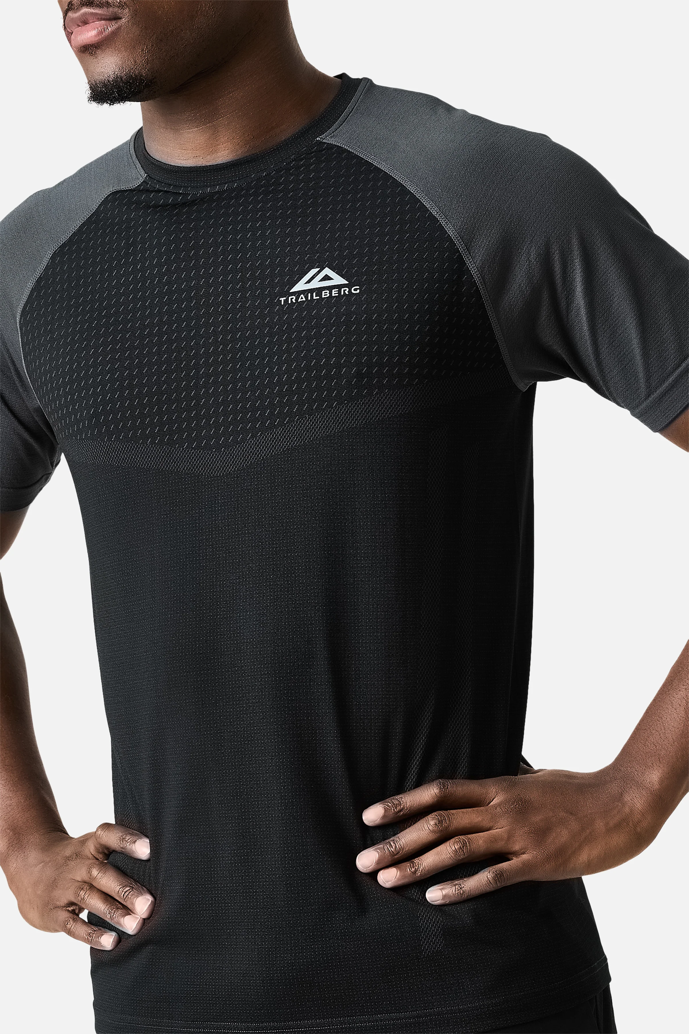 Rapid Dash Seamless Twinset - Volcano Grey/Black - Image 3