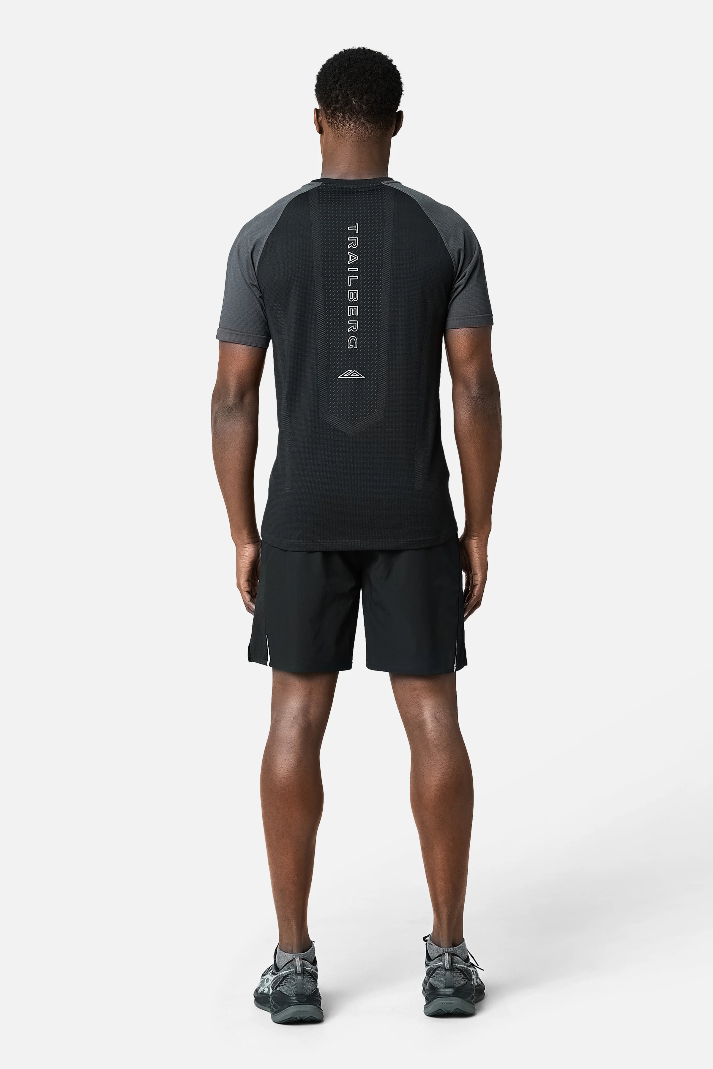 Rapid Dash Seamless Twinset - Volcano Grey/Black - Image 5