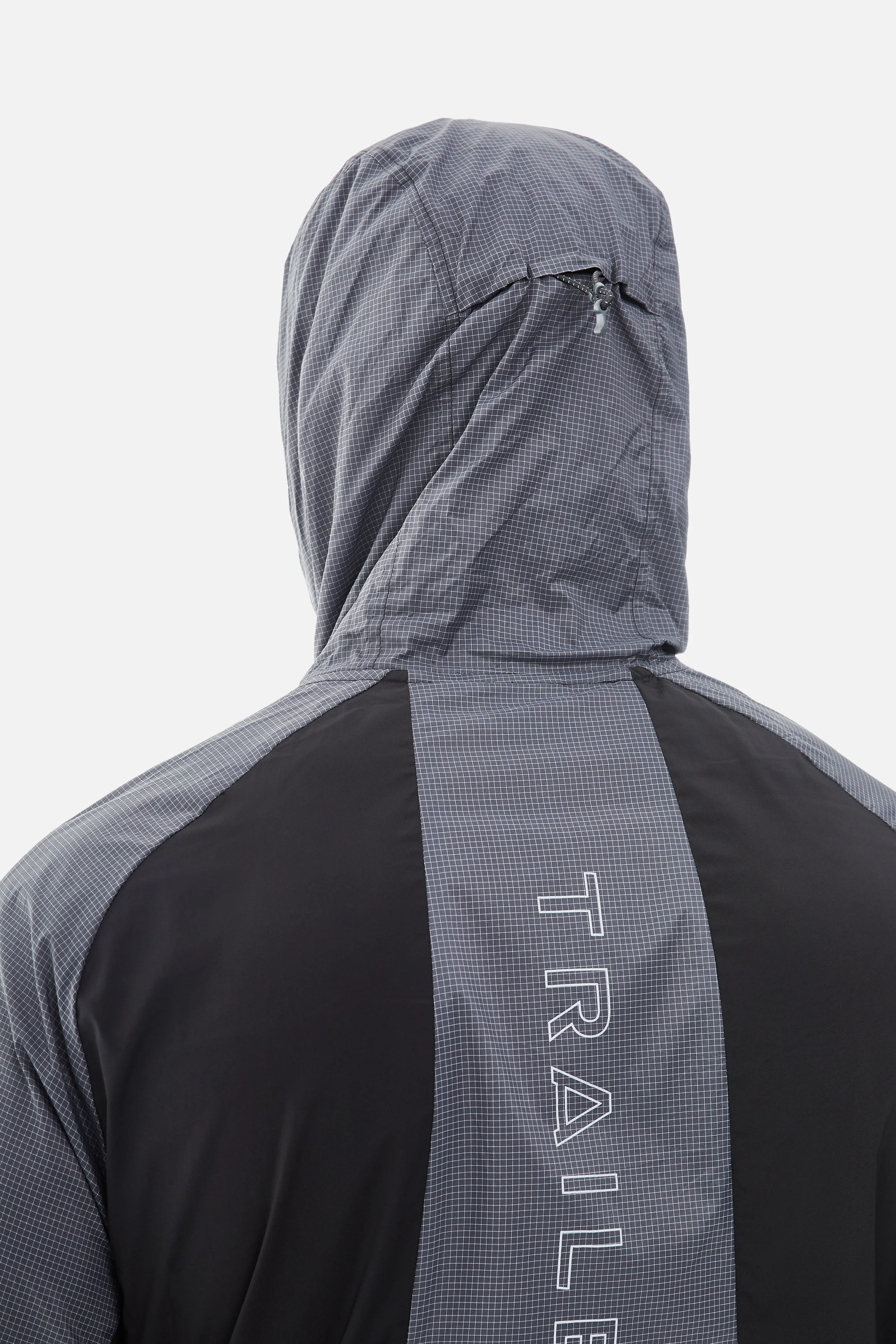 Rapid Grid 2.0 Windbreaker - Black/Volcano Grey - Image 4