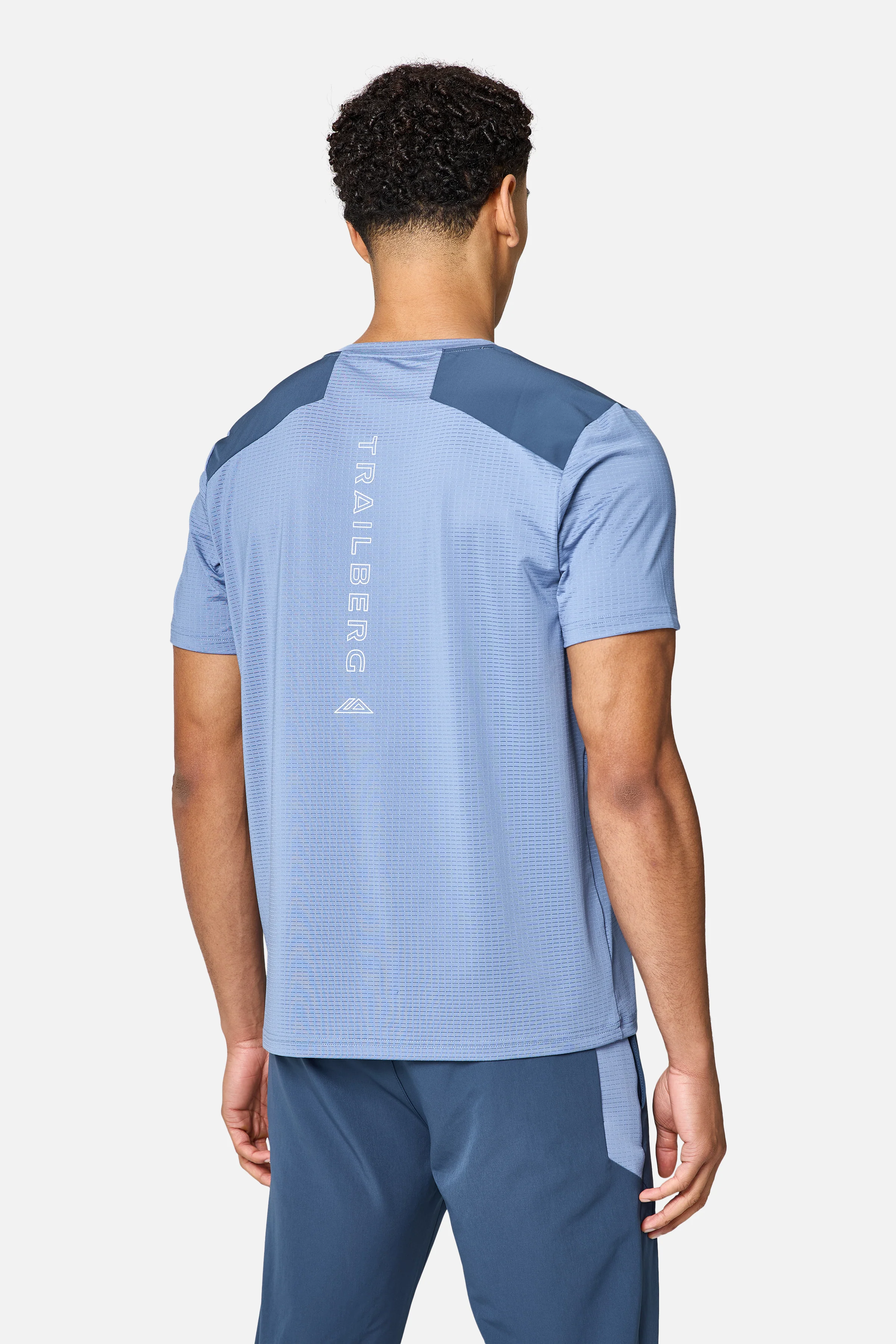 Rapid Dash 2.0 Tee - Aqua Eclipse/Amethyst Blue - Image 4