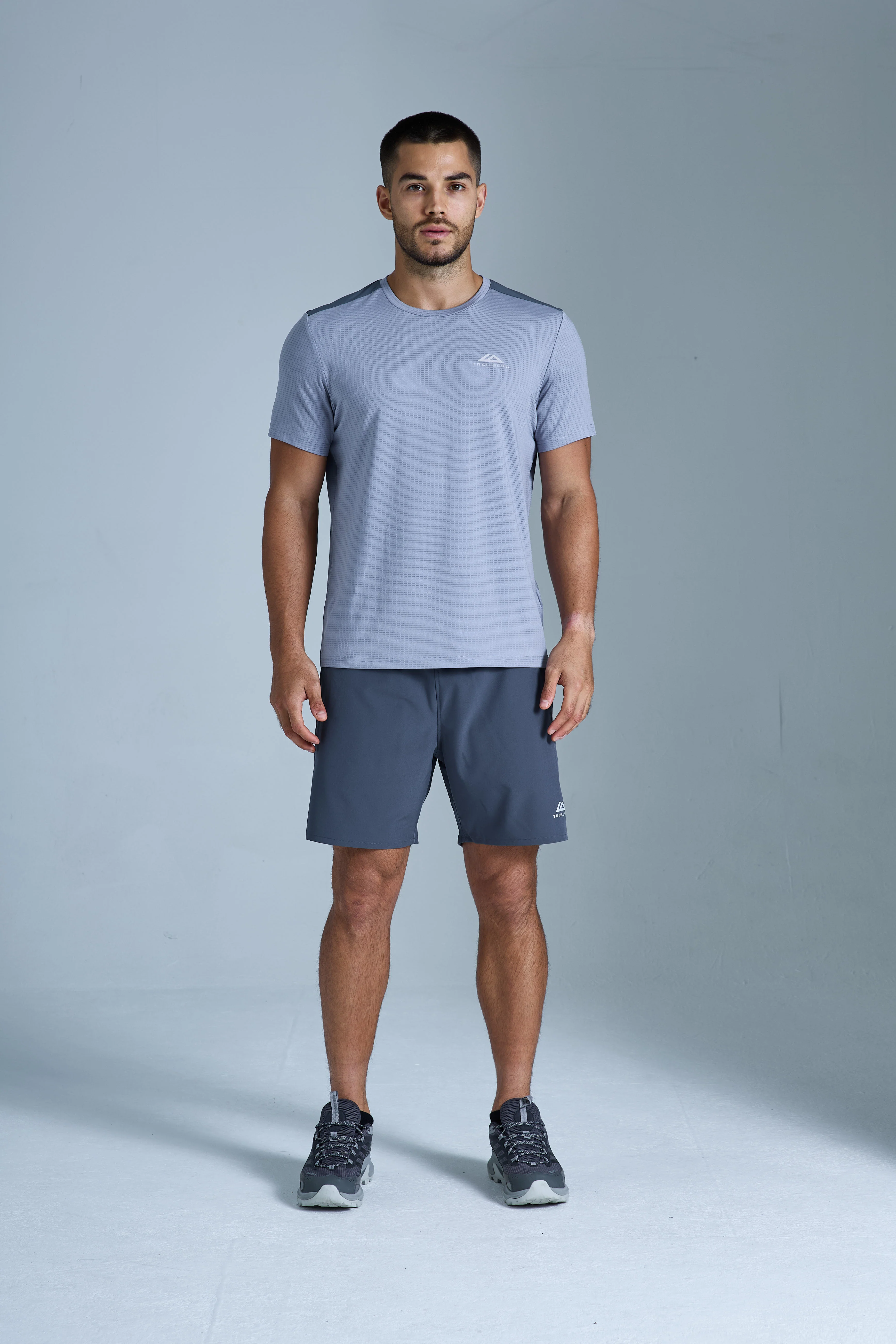 Rapid Dash 2.0 Tee - Storm Grey/Cloud Haze - Image 5