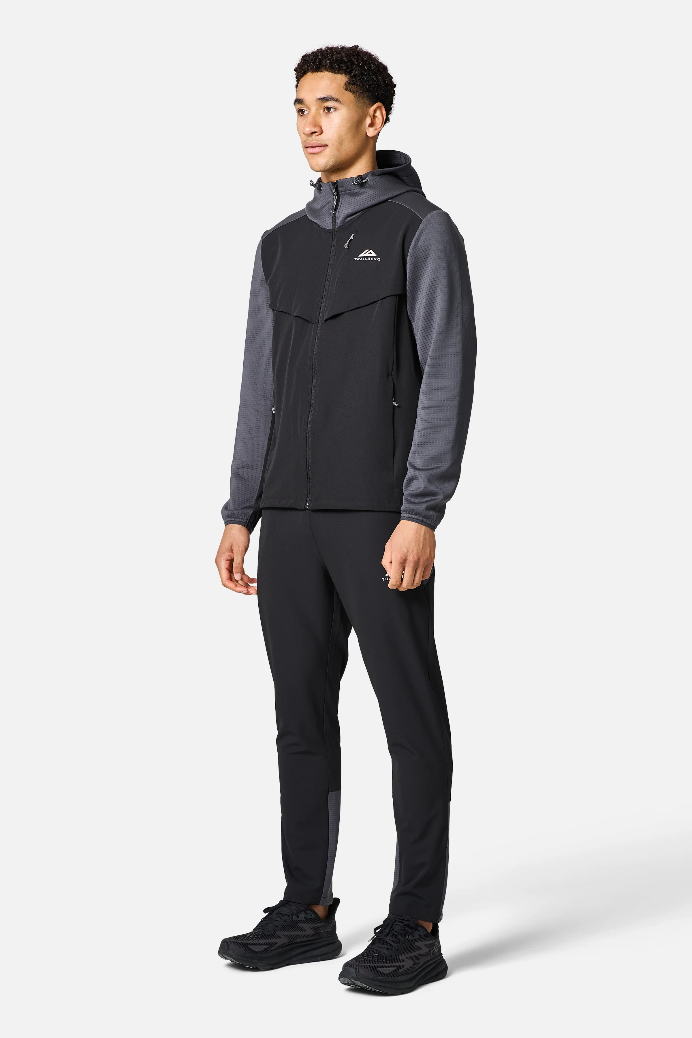 Rapid Dash 2.0 Tracksuit - Black/Volcano Grey - Image 12