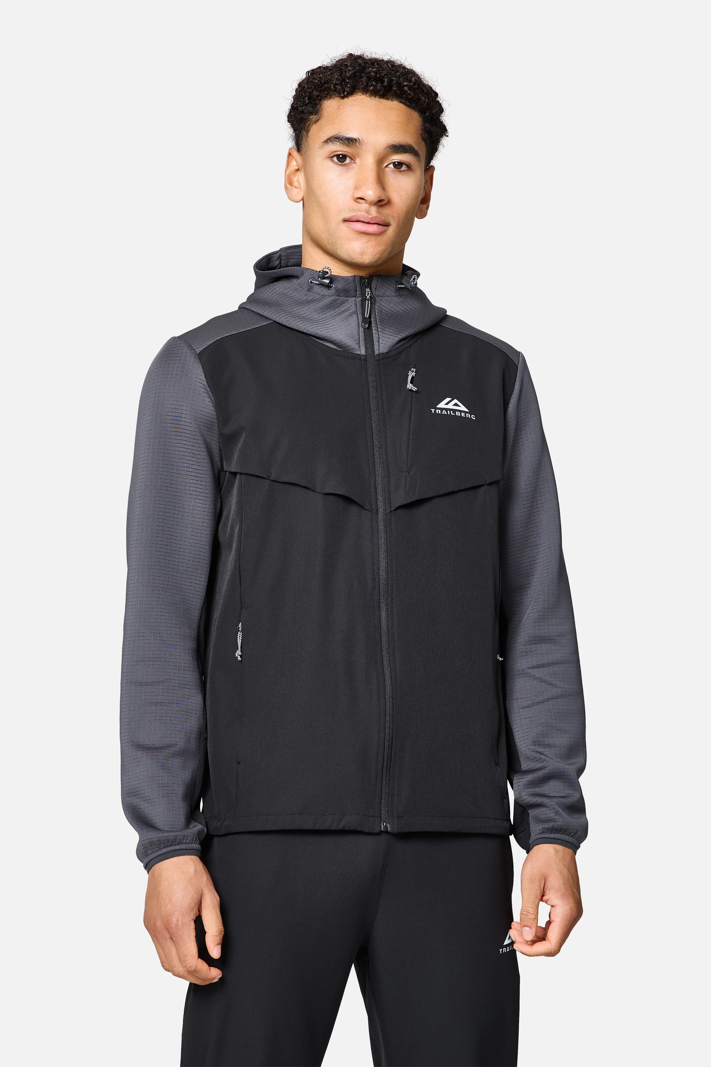 Rapid Dash 2.0 Tracksuit - Black/Volcano Grey - Image 4