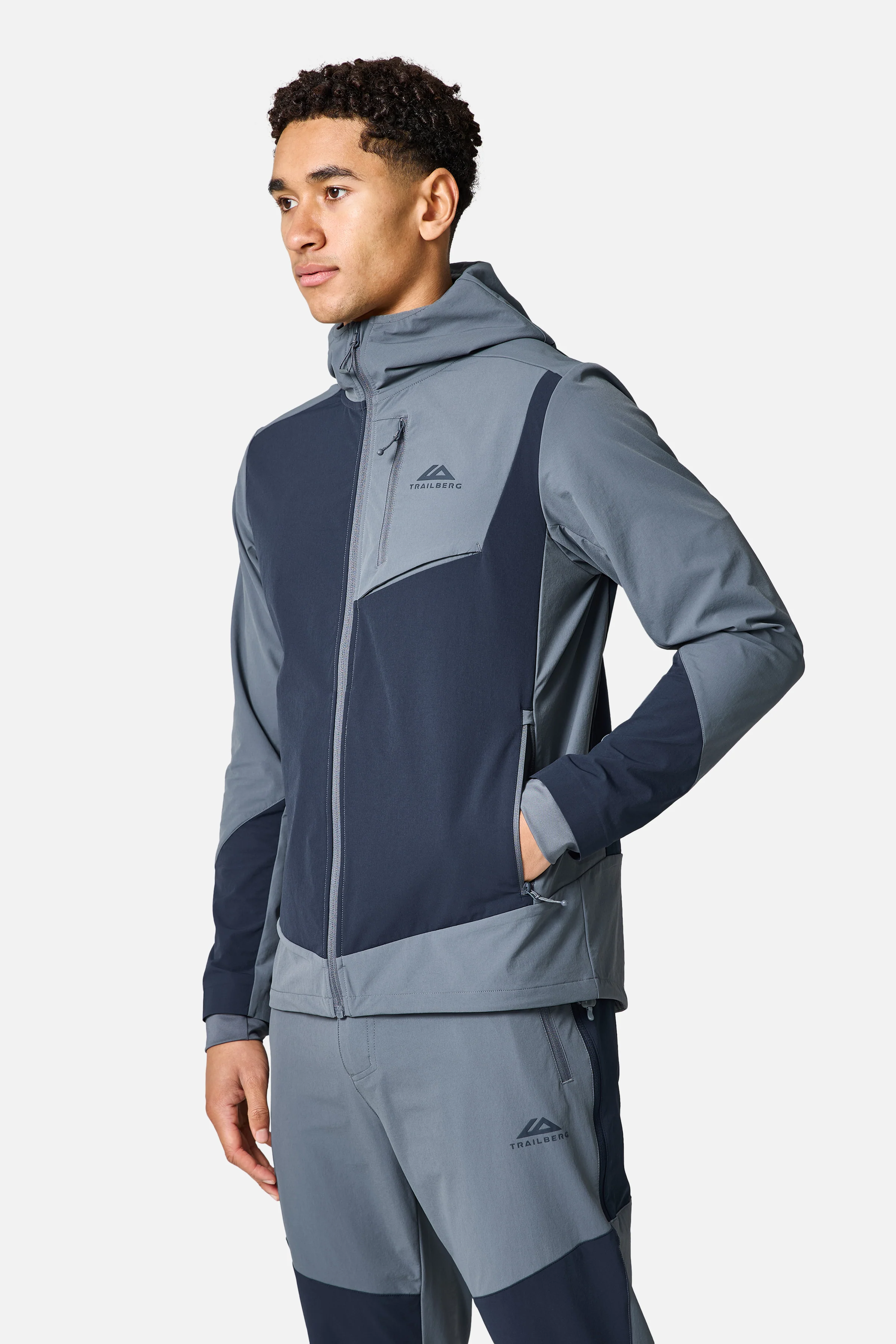 Region Outdoor Tracksuit - Deep Ocean/Storm Grey - Image 5