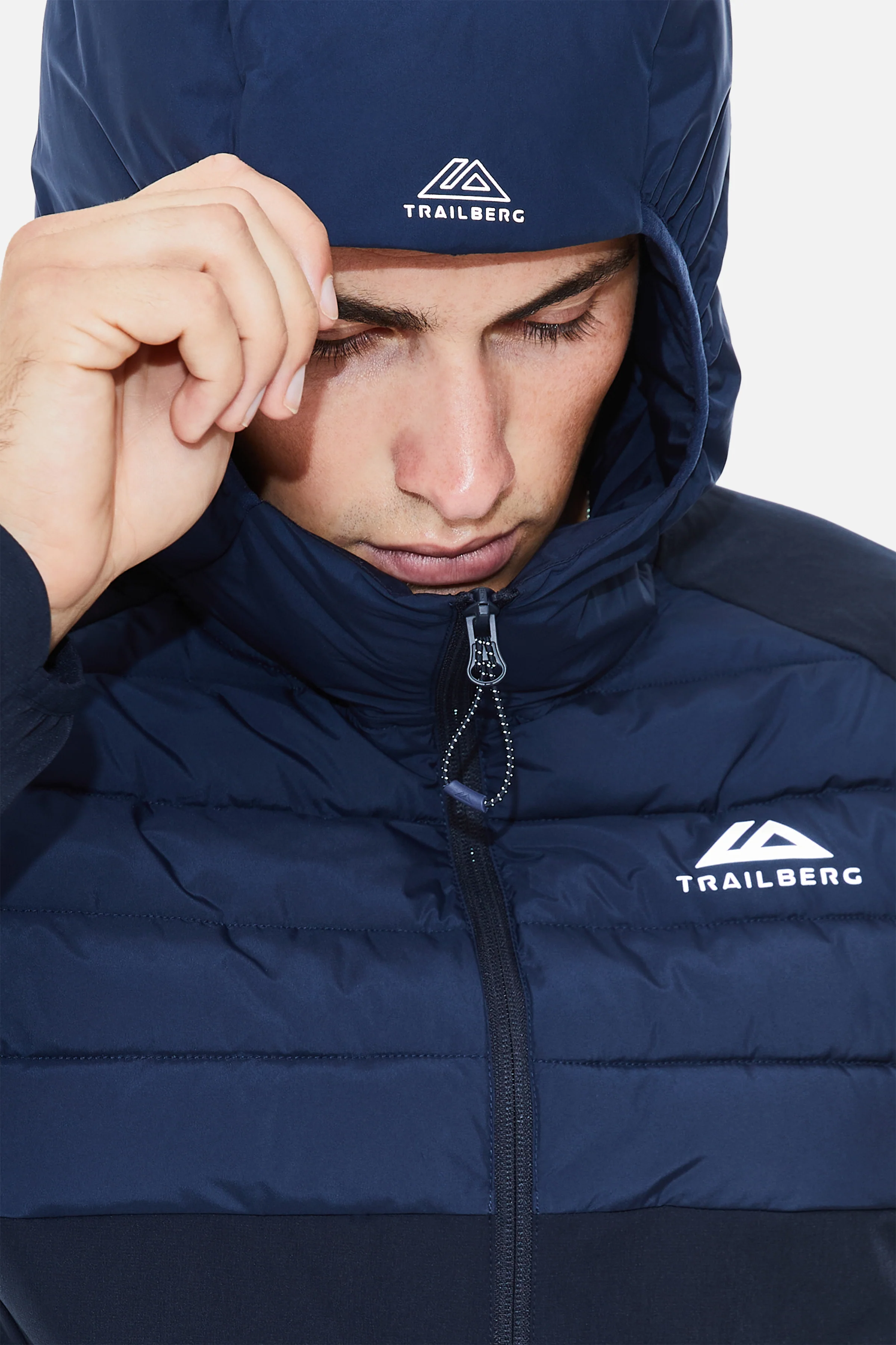 Rhine 2.0 Hybrid Jacket - Deep Ocean/Navy Blue - Image 7