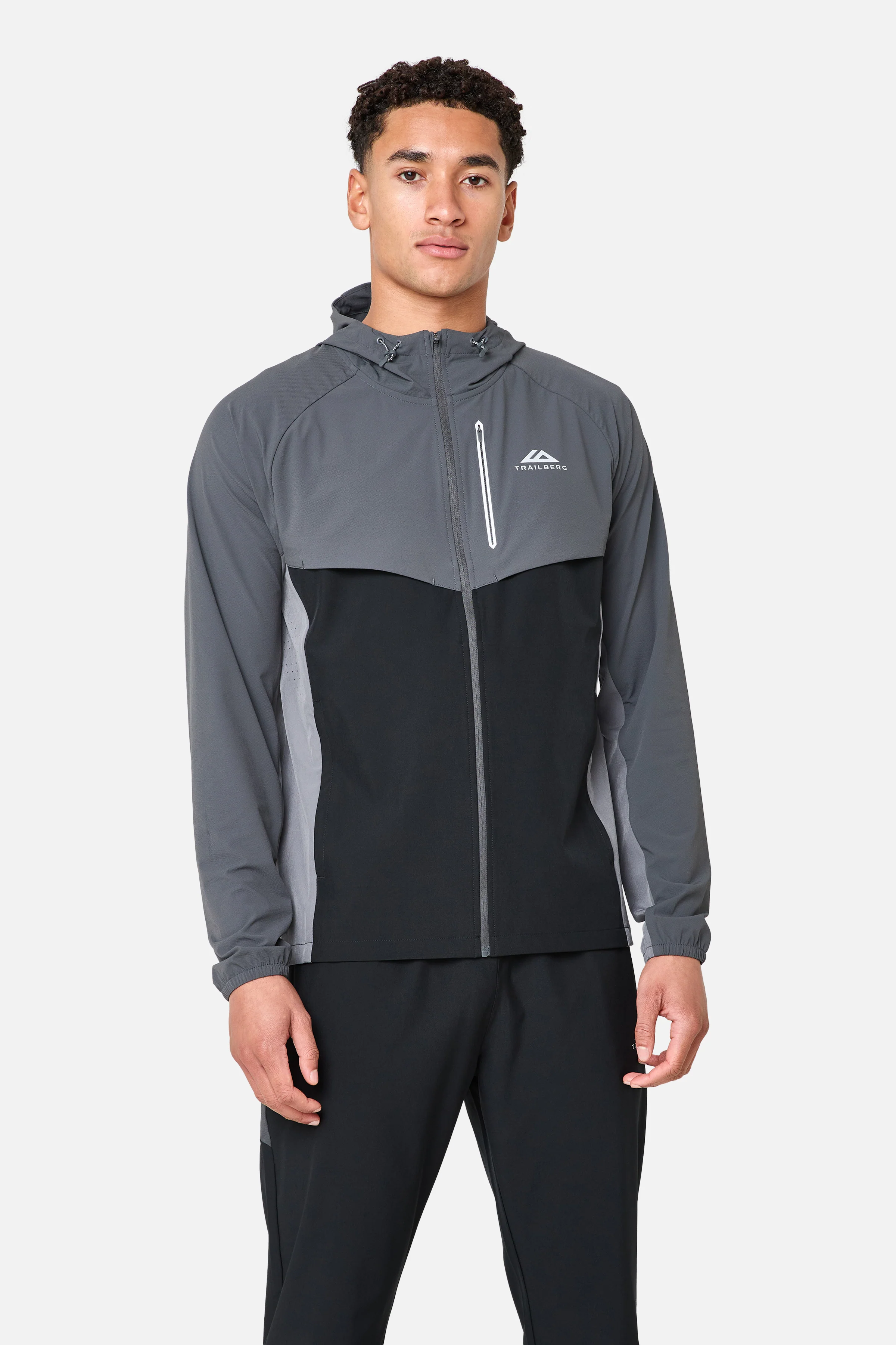 SS26 Cloud Tracksuit - Black/Volcano Grey - Image 4