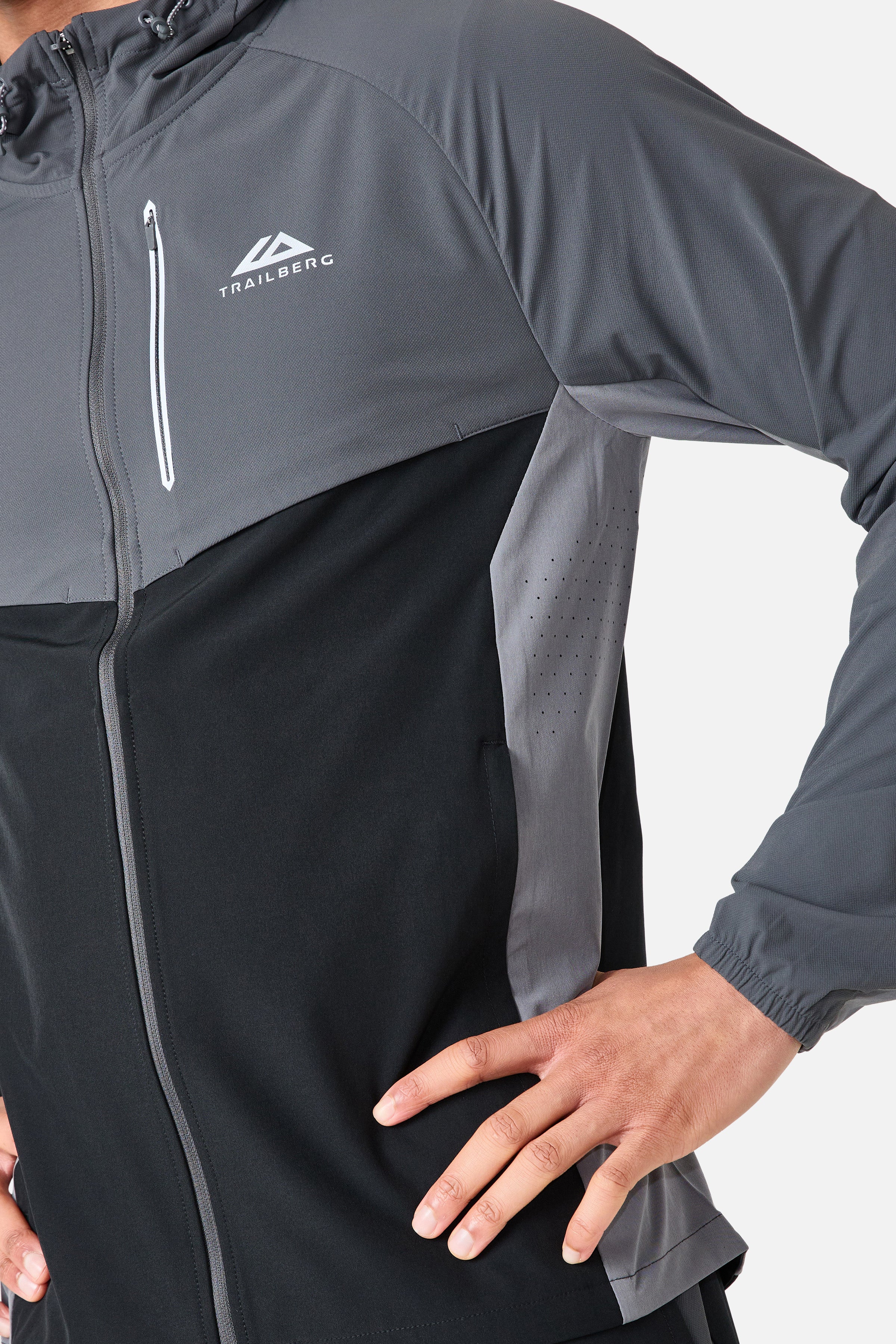 SS26 Cloud Tracksuit - Black/Volcano Grey - Image 8
