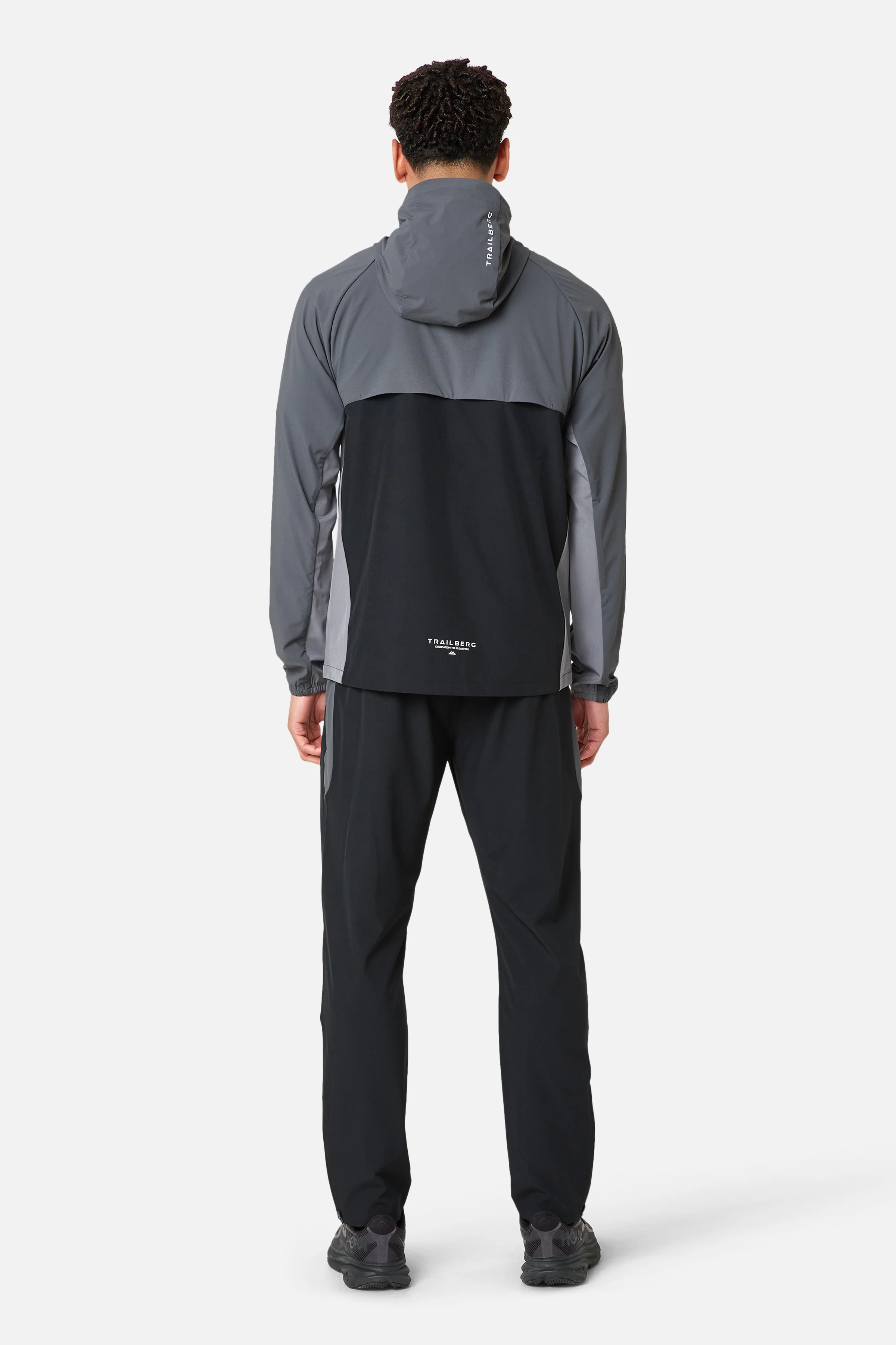 SS26 Cloud Woven Pant - Black/Volcano Grey - Image 4