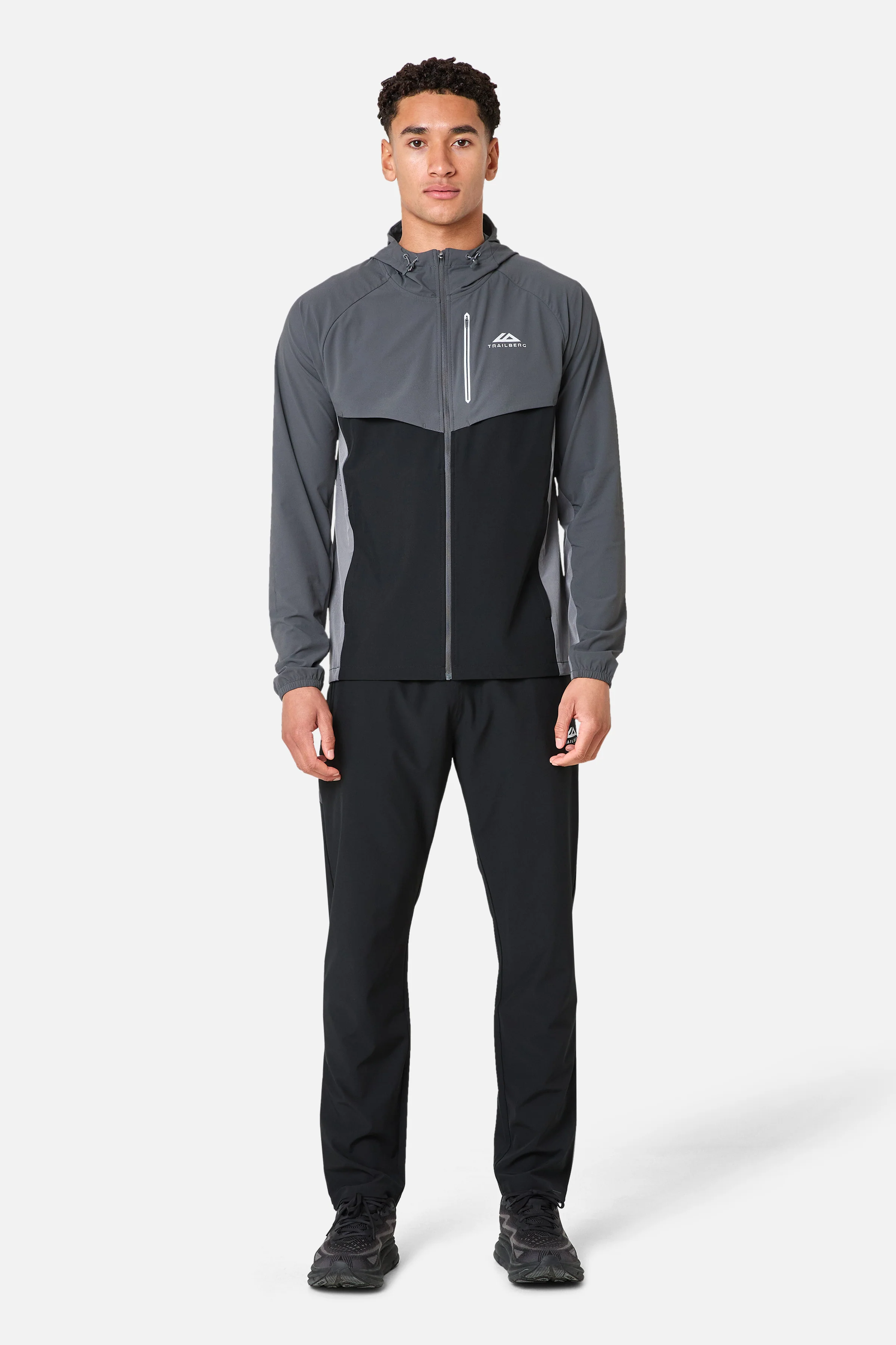 SS26 Cloud Woven Pant - Black/Volcano Grey - Image 5