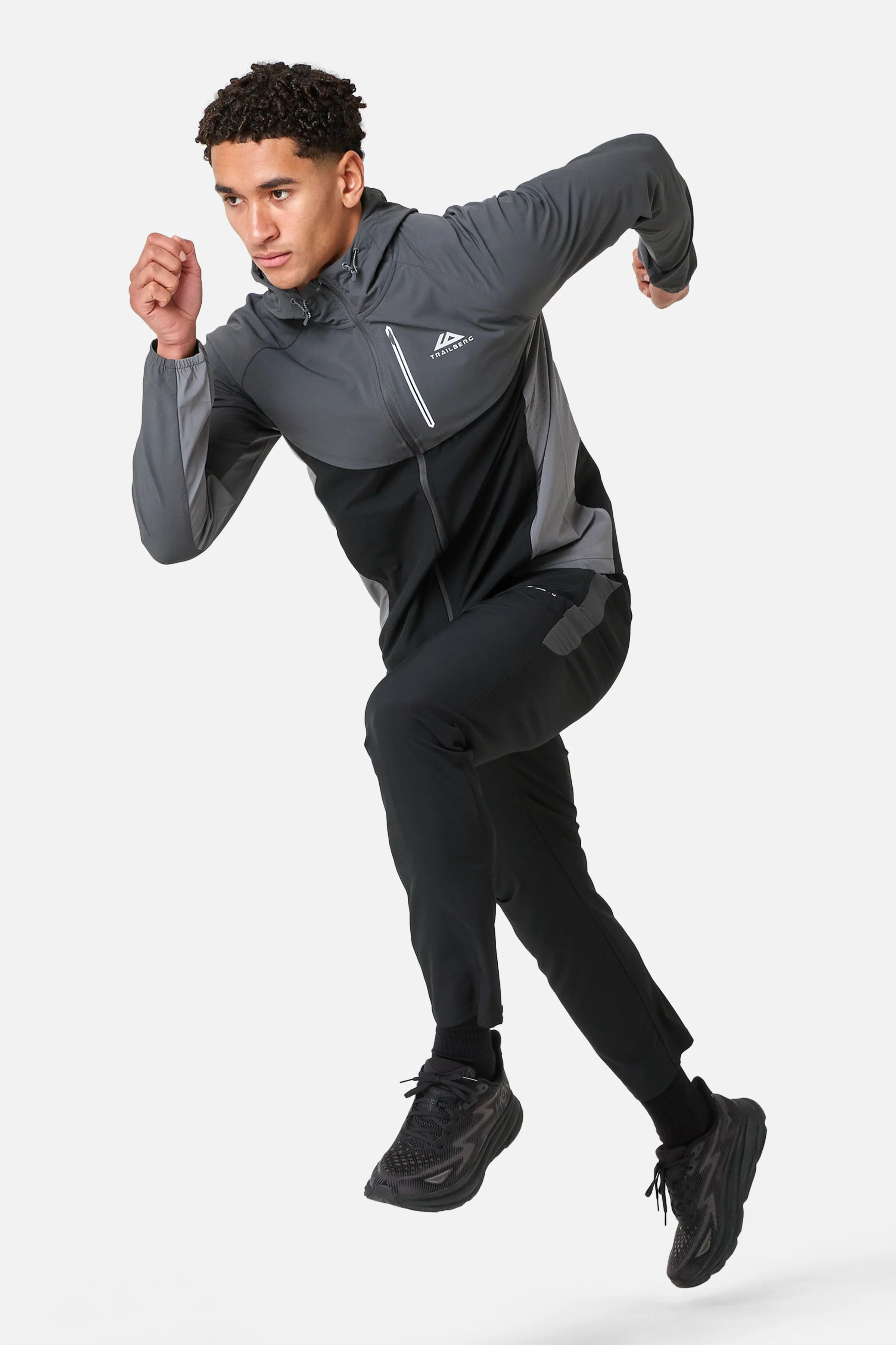 SS26 Cloud Woven Pant - Black/Volcano Grey - Image 6