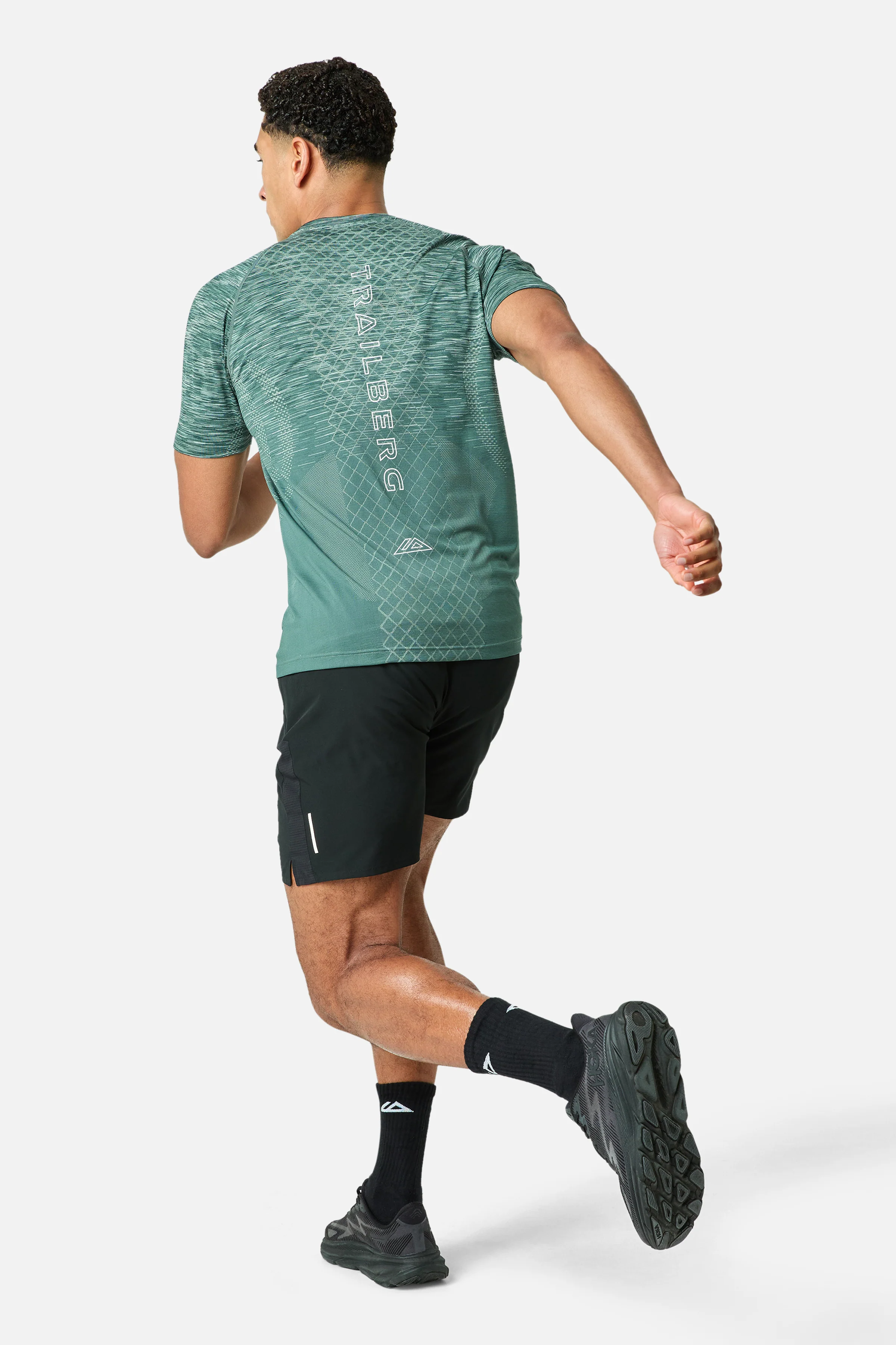 Stride Seamless Tee - Evergreen Mist/Moss Green/Pine Fern/Aloe Frost - Image 4