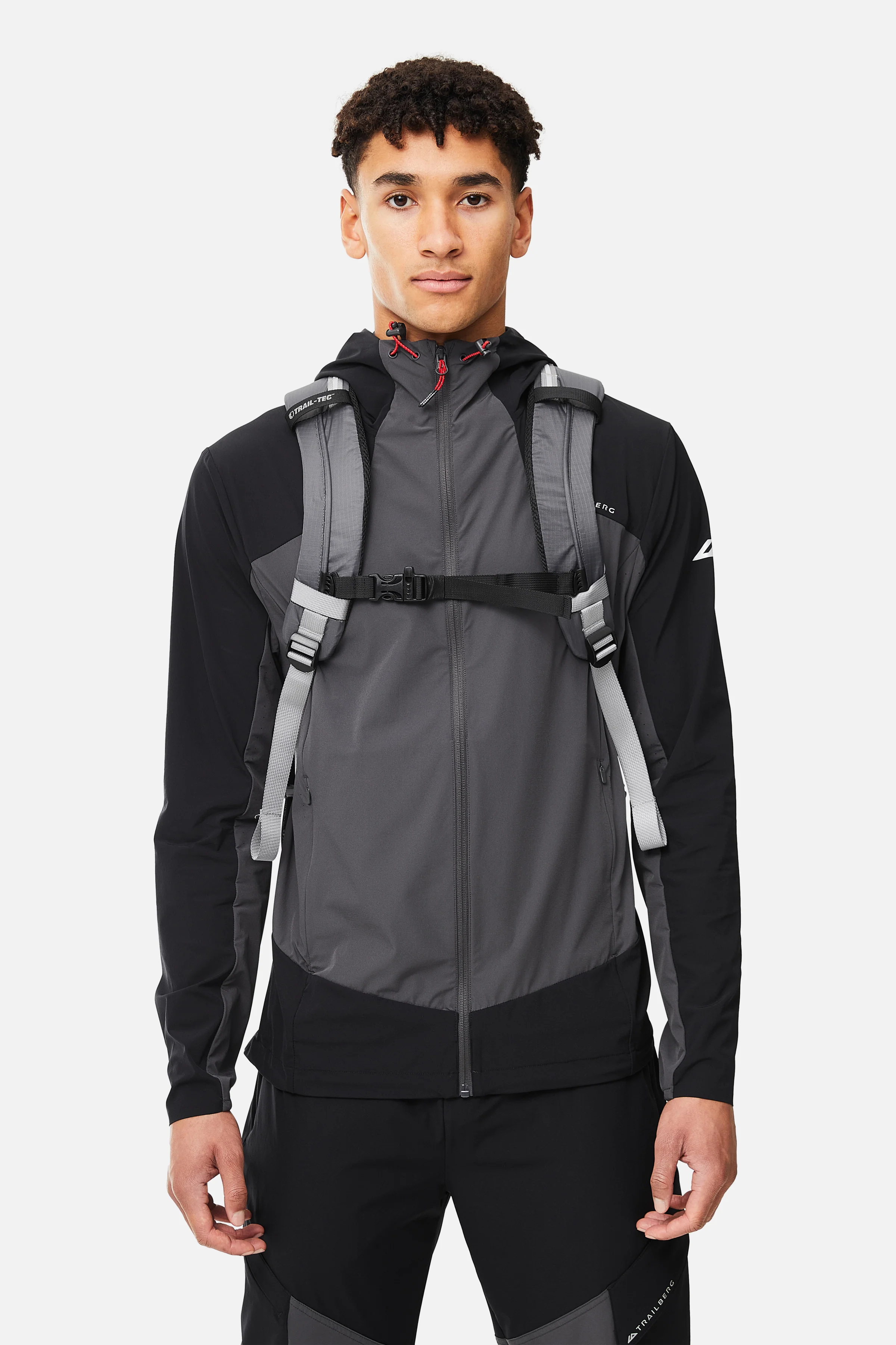 Valridge Backpack - Black/Charcoal - Image 4