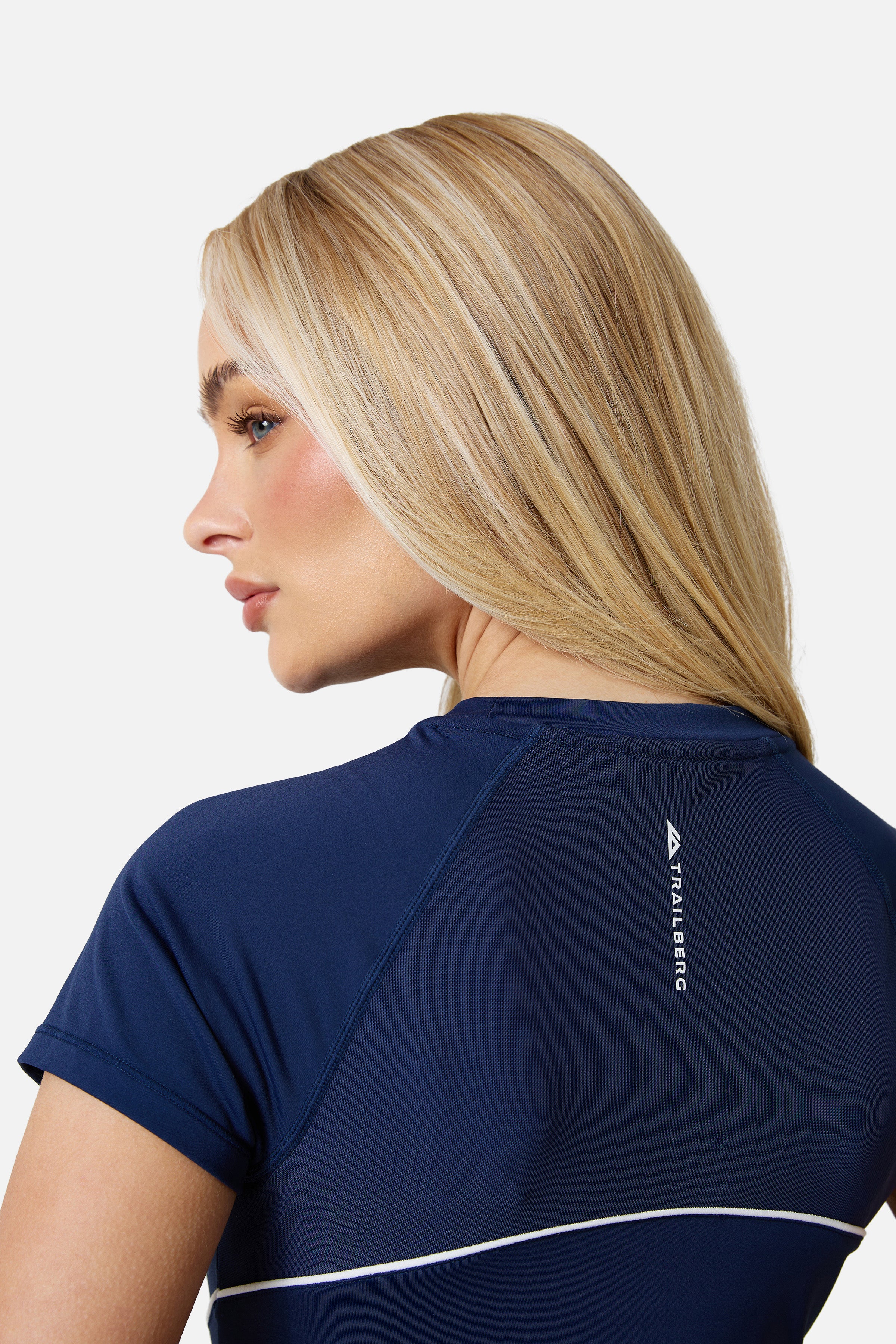 Womens Drift Tee - Indigo Blue - Image 6