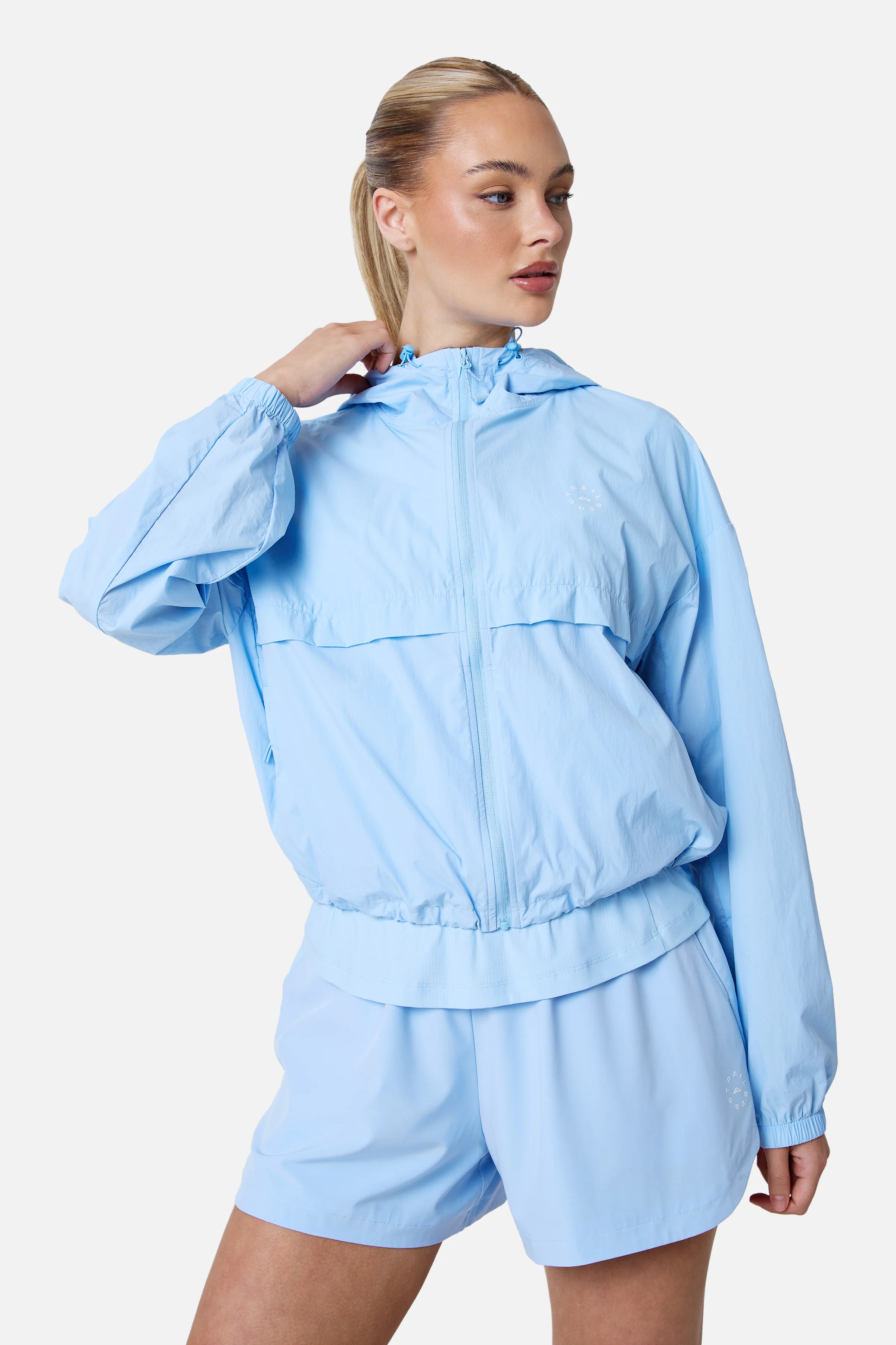 Womens Endura Running Windbreaker - Arctic Veil - Image 5