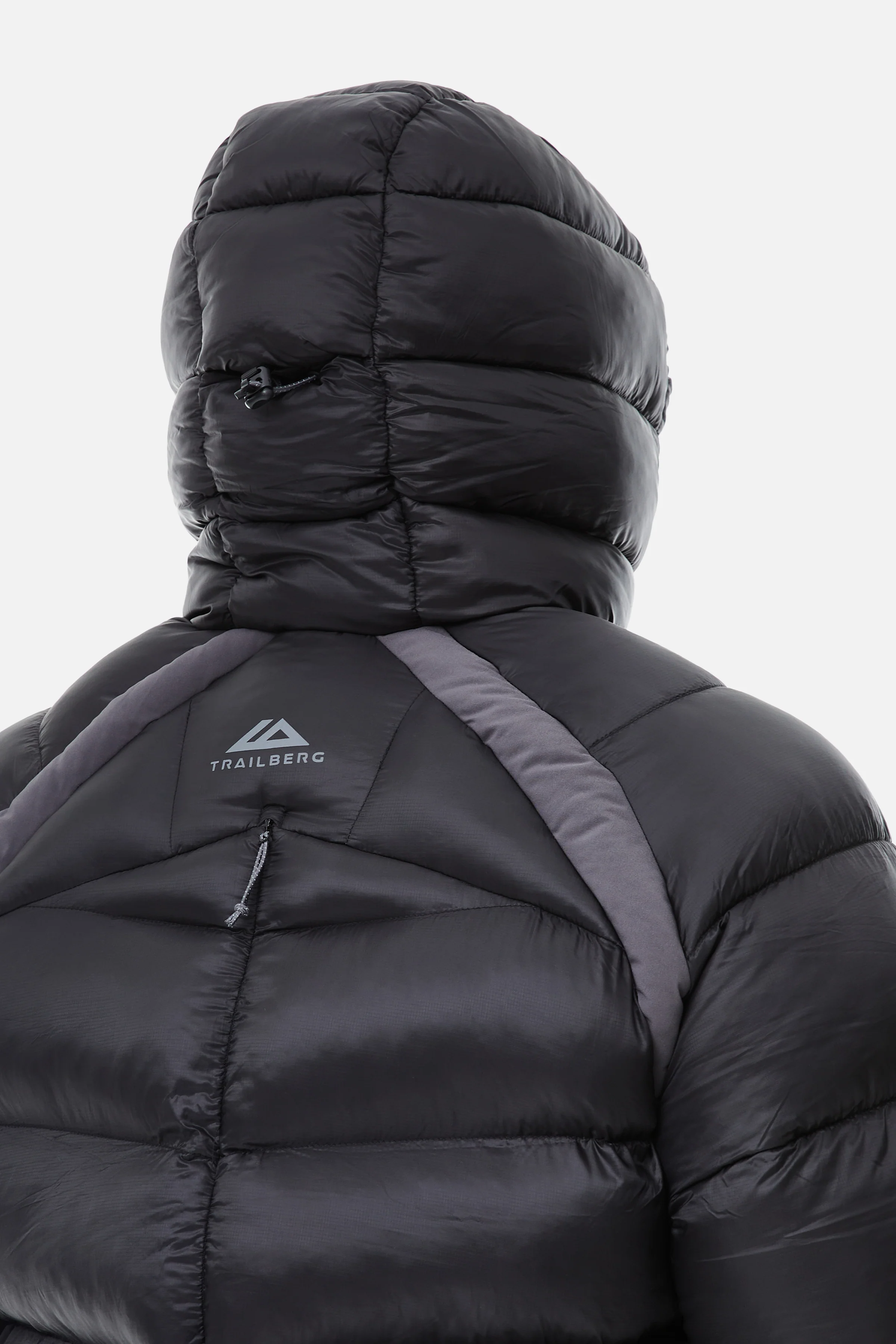 Zermat Insulated Jacket - Black/Volcano Grey - Image 10